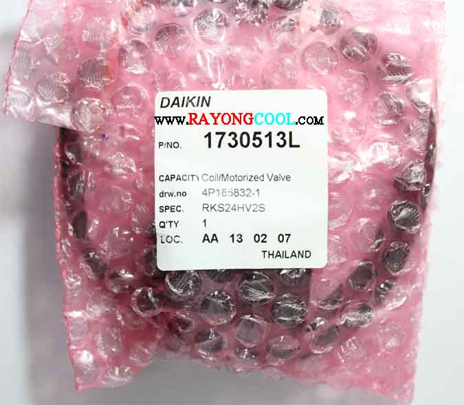 Electronic expainsion valve ( EEV) หรือ Coil / Moterized valve Spec : DC12V,DM-27R,2R27H,Fujikoki ใชกับแอร์ -Daikin inverter รุ่น RKS33HV2S ,FTK33HV2S -LG inverter -Mitsubishi inverter