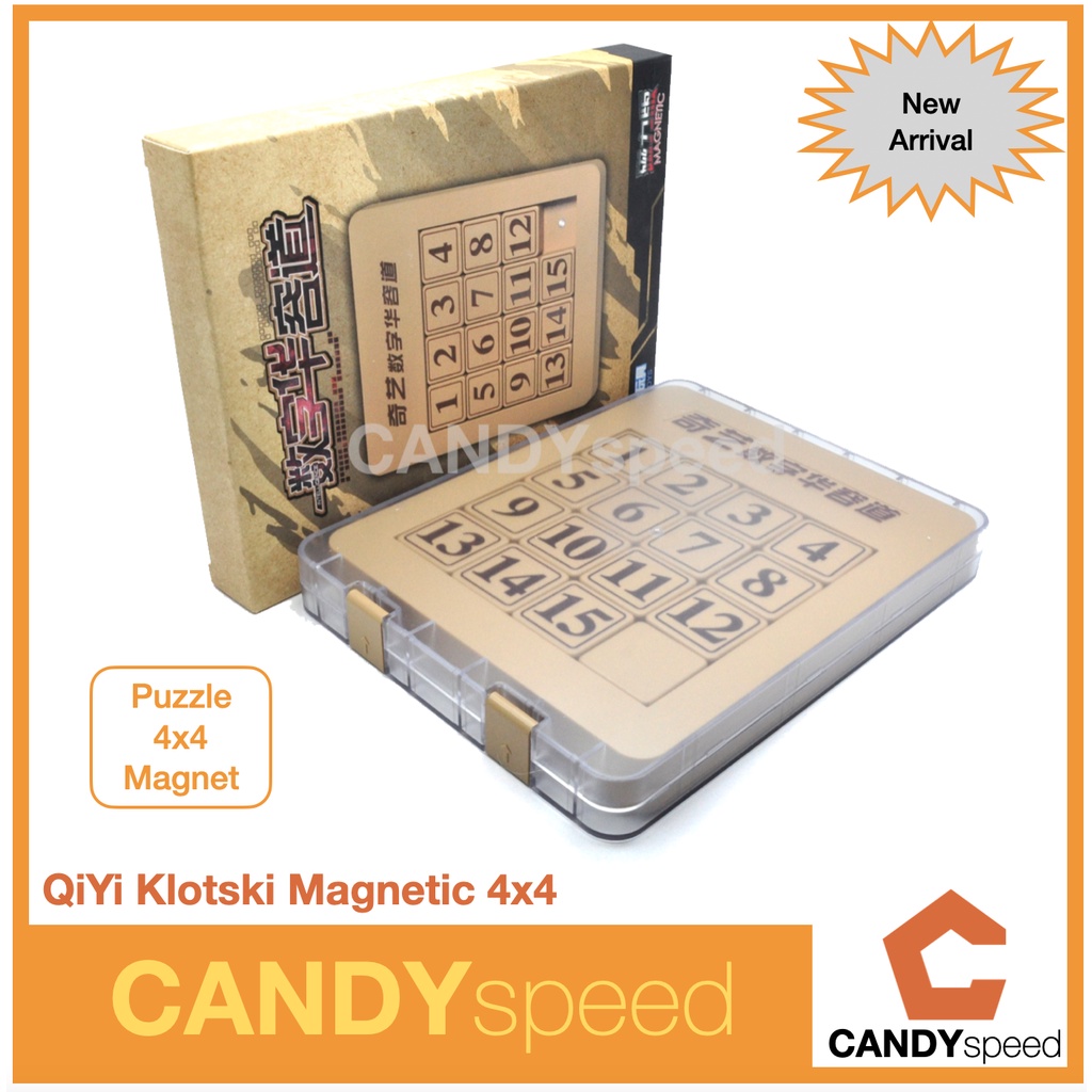 QiYi Magnetic Sliding Klotski Puzzle | By CANDYspeed