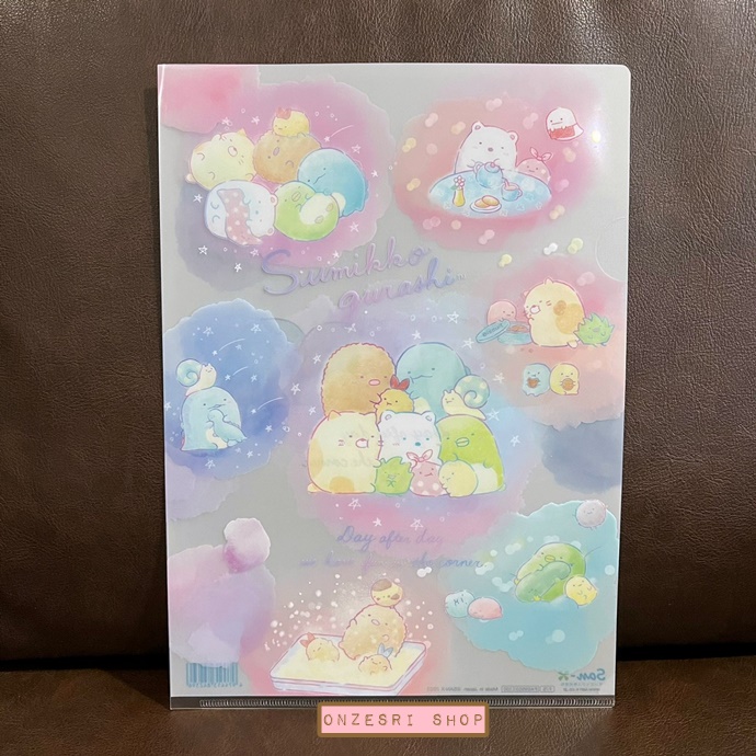 แฟ้ม A4 1 ช่อง ลาย Sumikko Gurashi - Random Moment