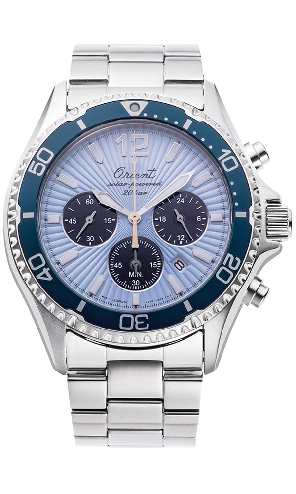 นาฬิกา Orient Sport Quartz Solar สายเหล็ก (RA-TX0210L) Limited
