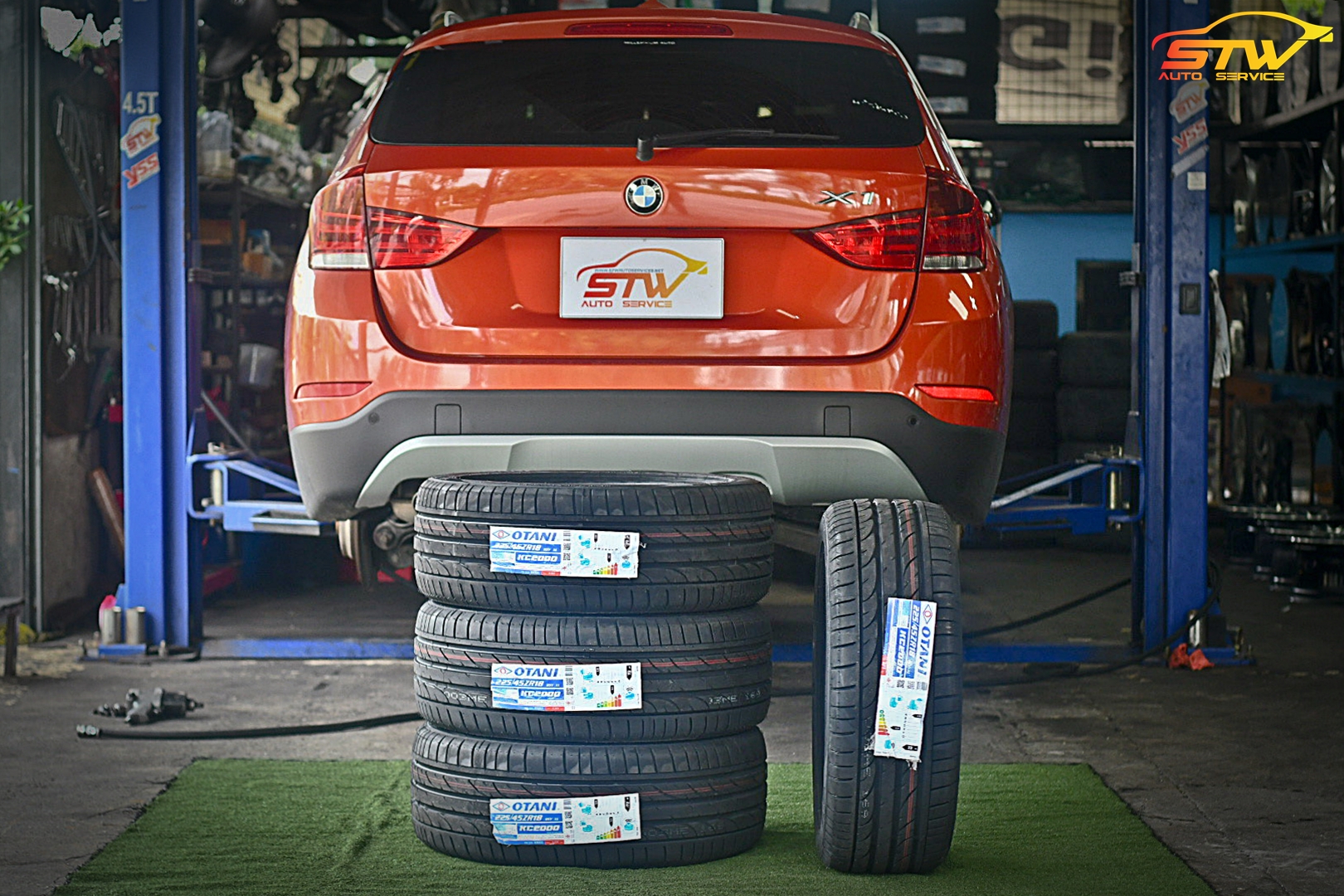 เปลี่ยนยาง BMW X1 OTANI KC2000 225/45R18 95Y