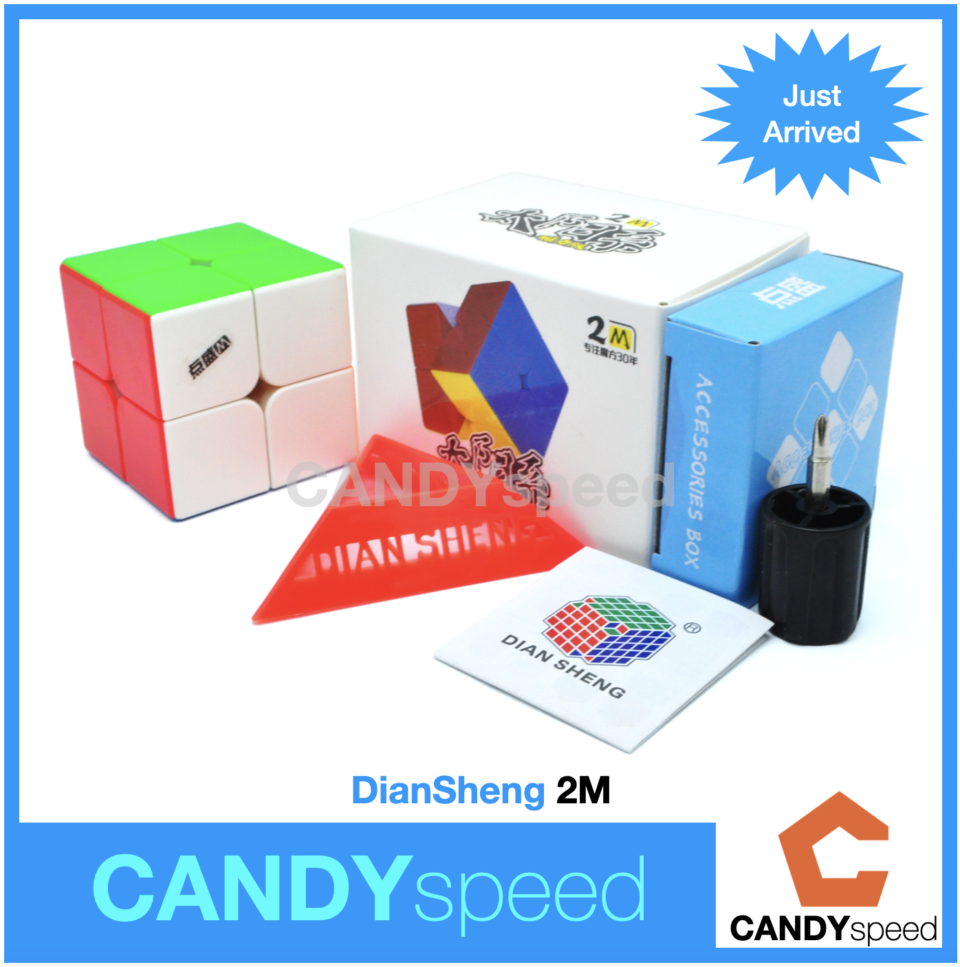 Rubik Cube รูบิค มีแม่เหล็ก DianSheng M | by CANDYspeed