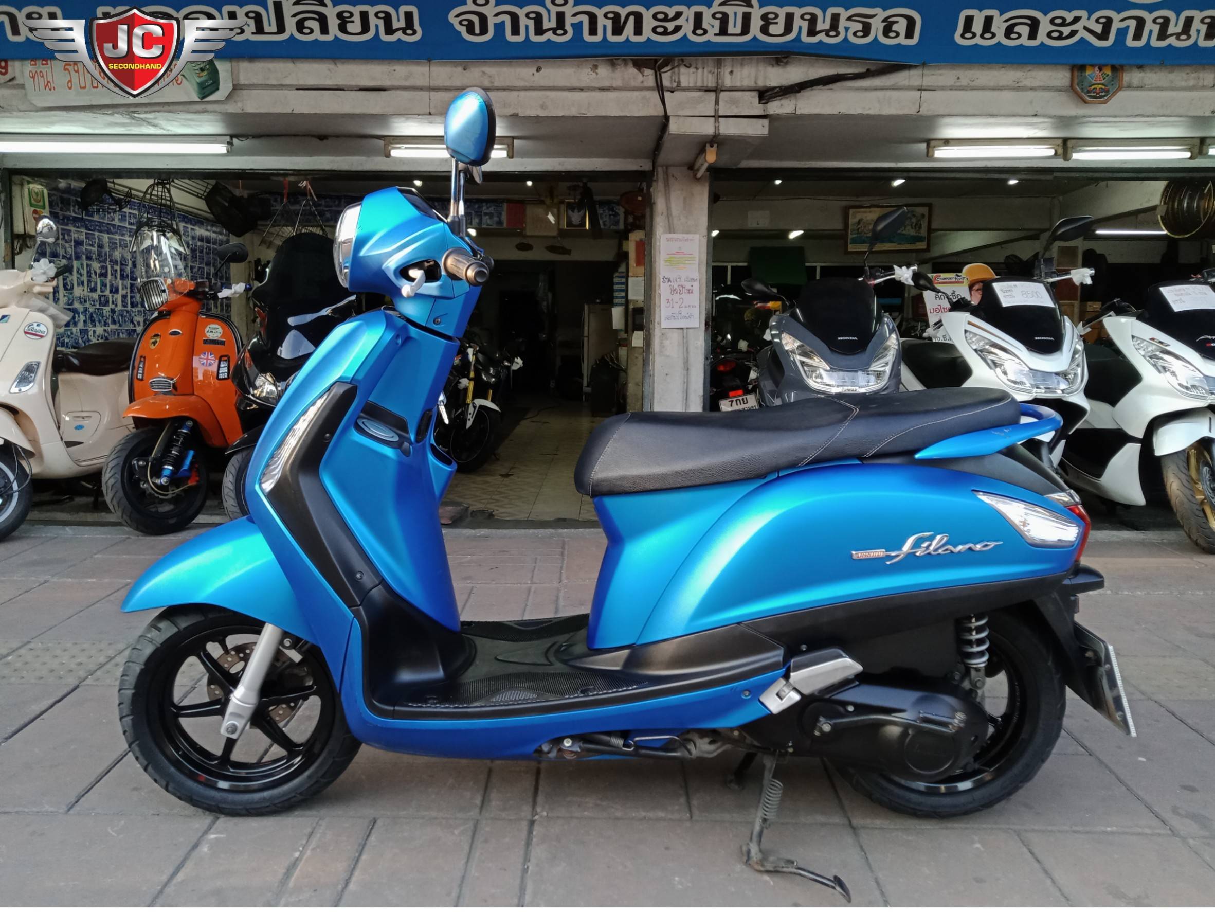 มาแล้วนร๊าาา...รถบ้านมือเดียว รุ่นที่ถามหากันหนักมาก YAMAHA GRANDFILANO จดทะเบียนปี58 สภาพโคตรเดิมเครื่องดีสีแท้