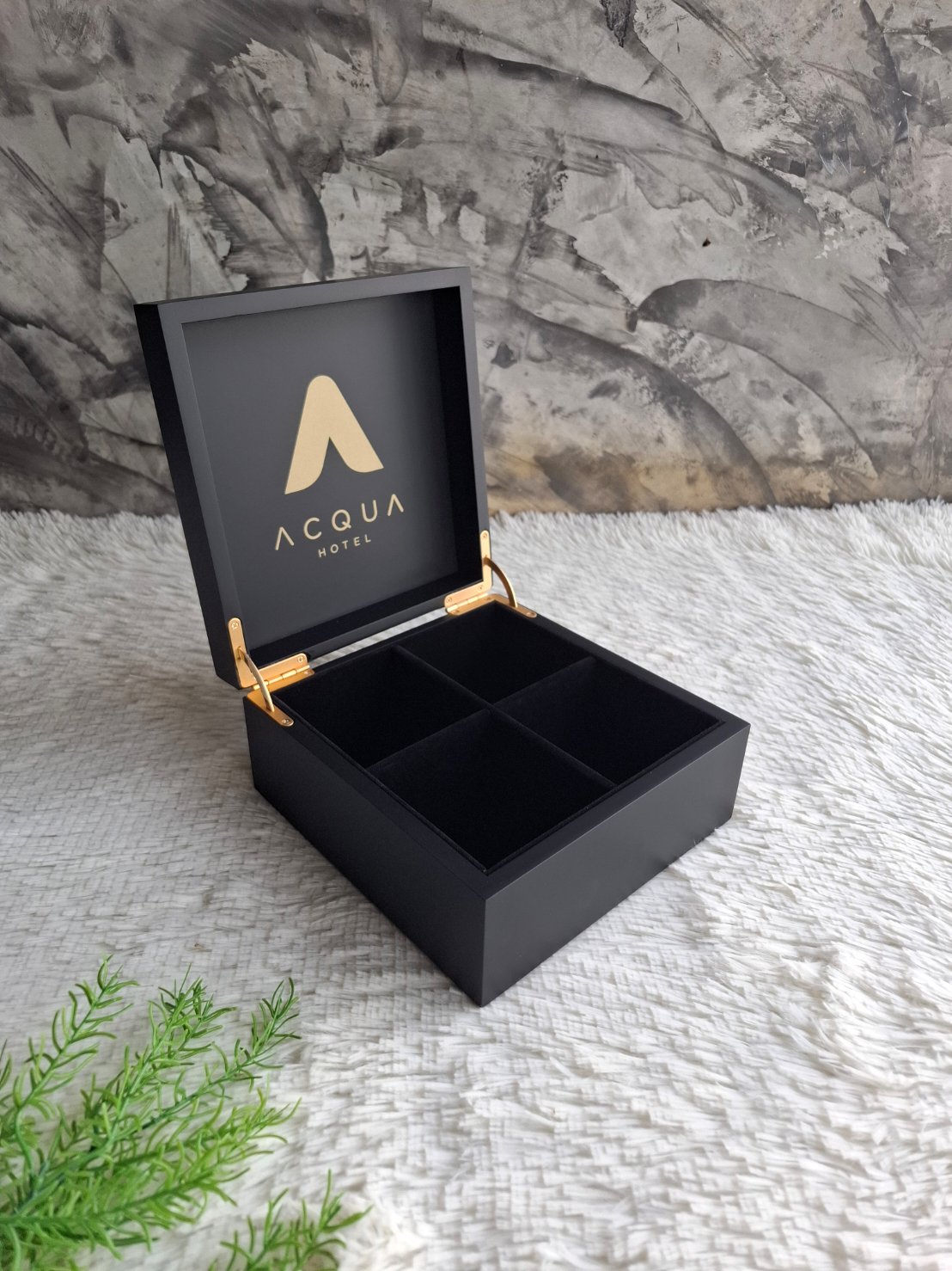 กล่องไม้เก็บของ