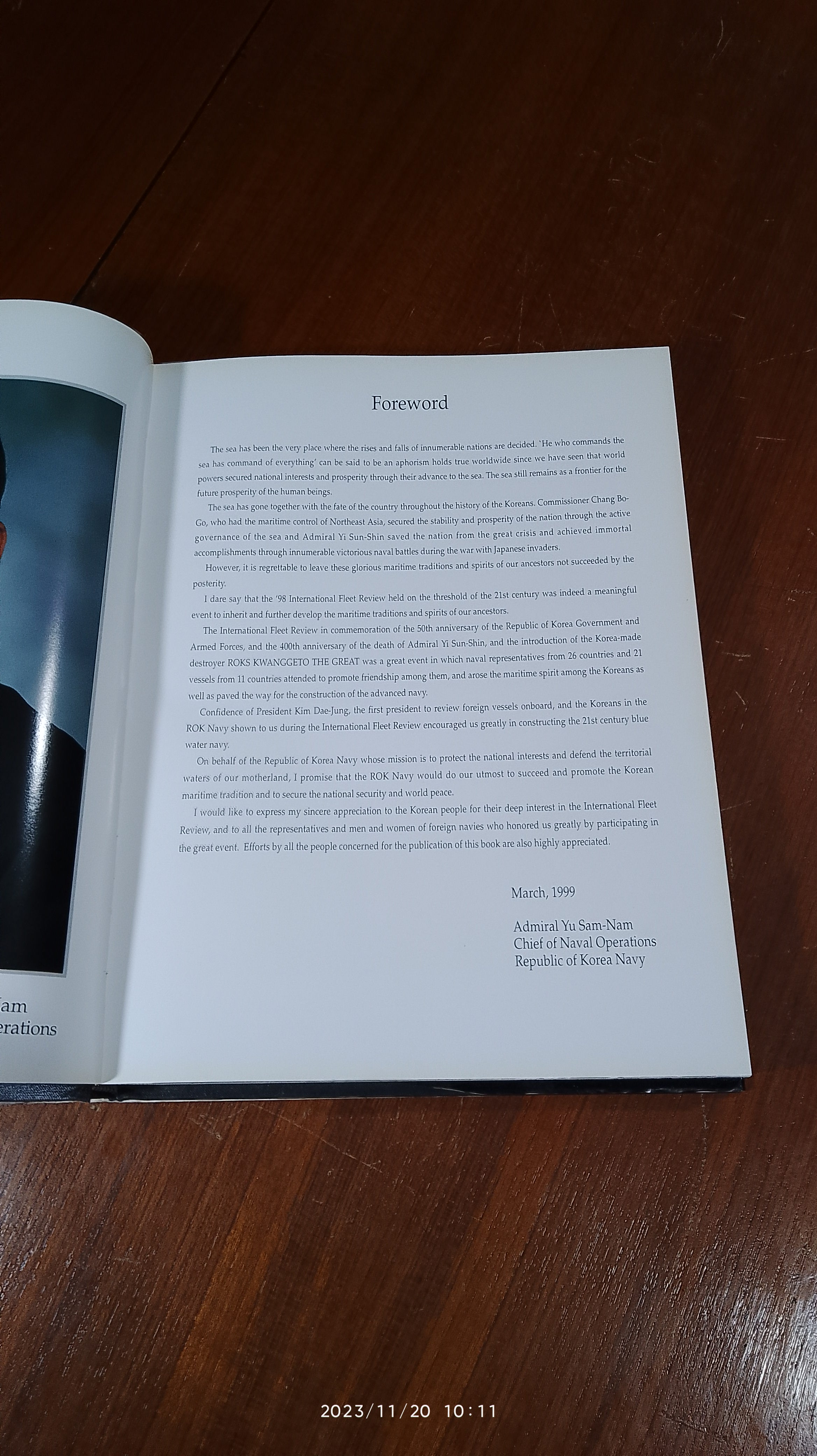 INTERNATIONAL FLEET REVIEW '98