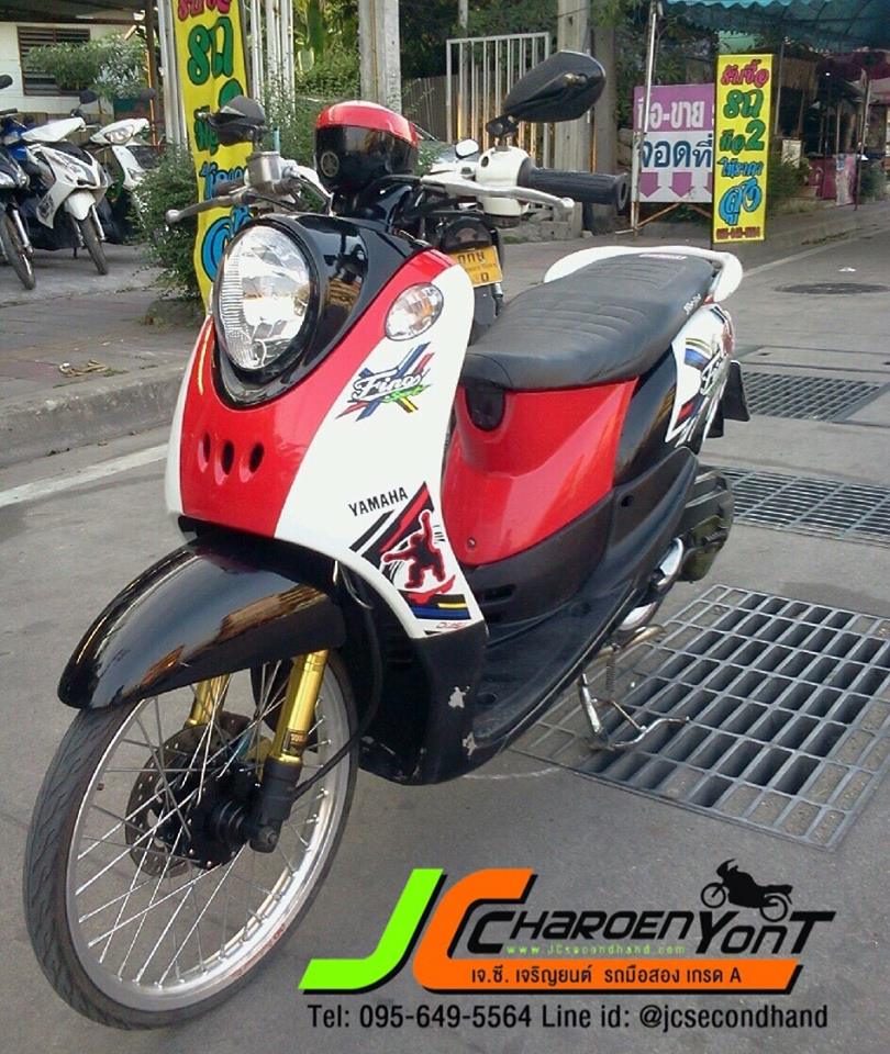 Yamaha Fino ปลายปี 49 รถสภาพดี ชุดสีสด สวย เครื่องเดิม เครื่องดี