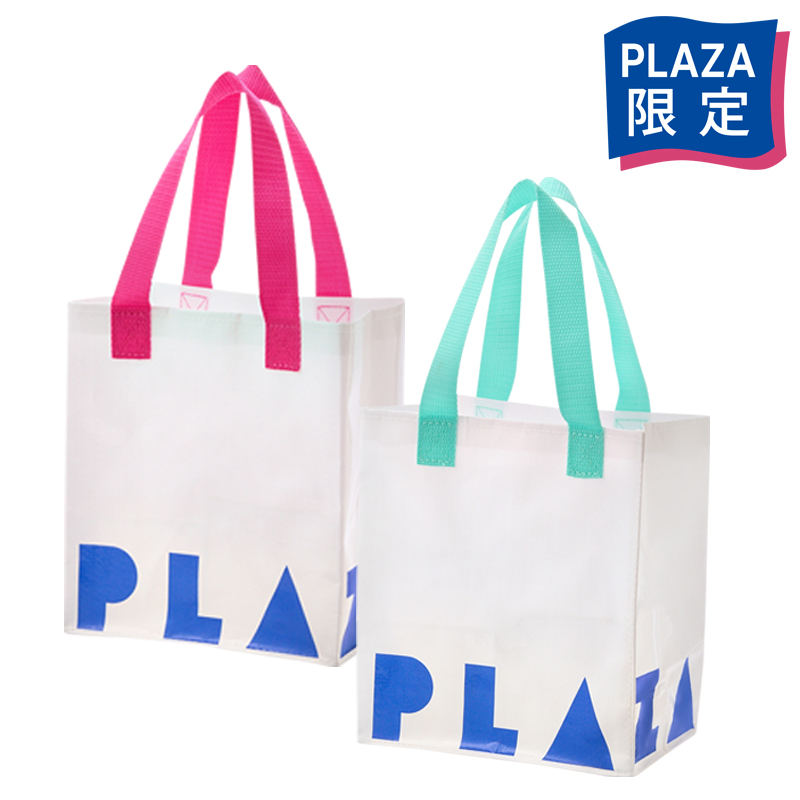 กระเป๋าช้อปปิ้ง PLAZA BASICS Shopping Bag ไซส์ S (ใบเล็ก) จากห้าง PLAZA ที่ญี่ปุ่น ขนาด 20 x 21.5 x 11.5 ซม. หูยาว 33 ซม. เป็นแบบหิ้ว มี 3 แบบให้เลือก