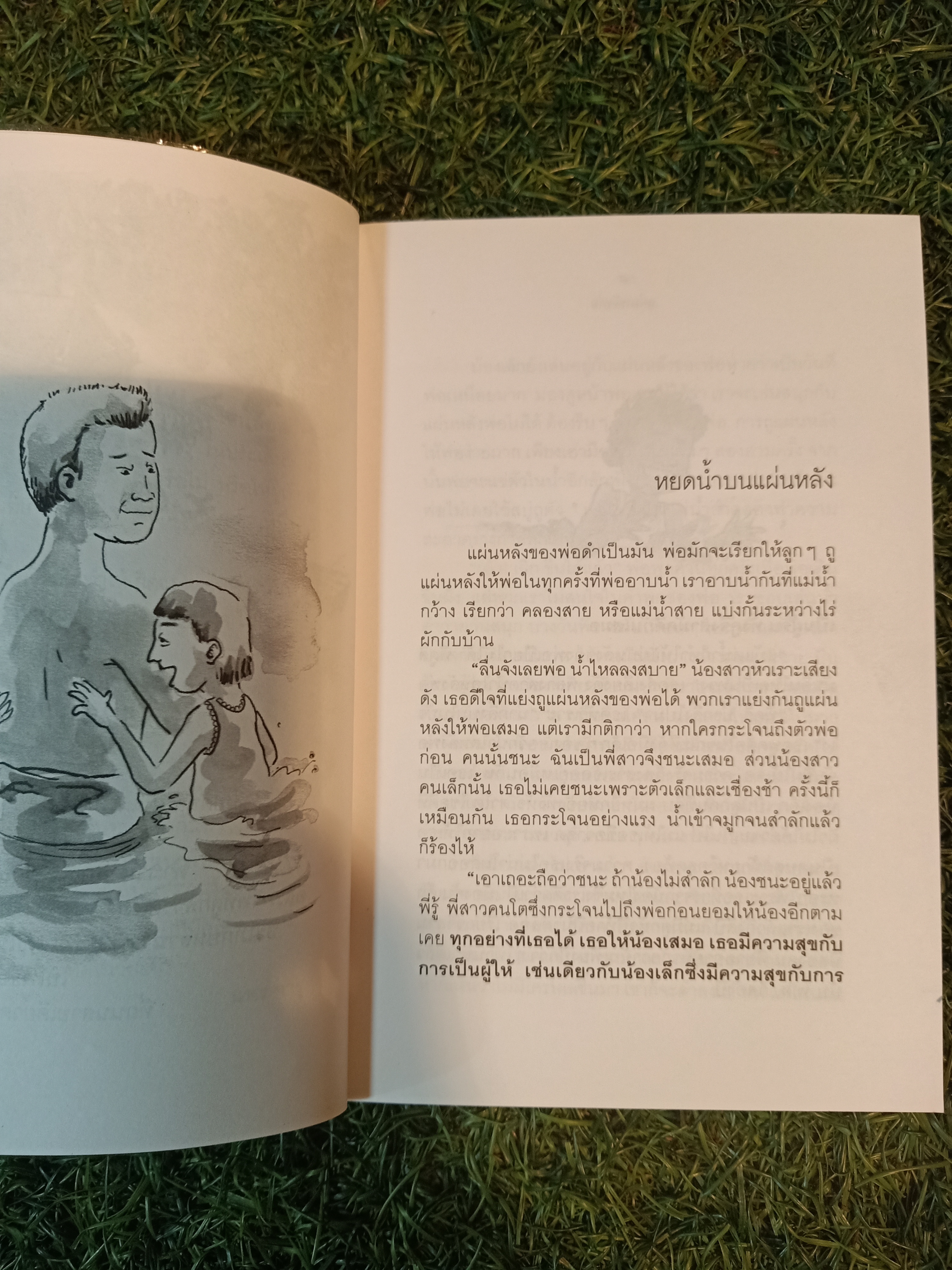 แผ่นหลังพ่อ / แพร จารุ