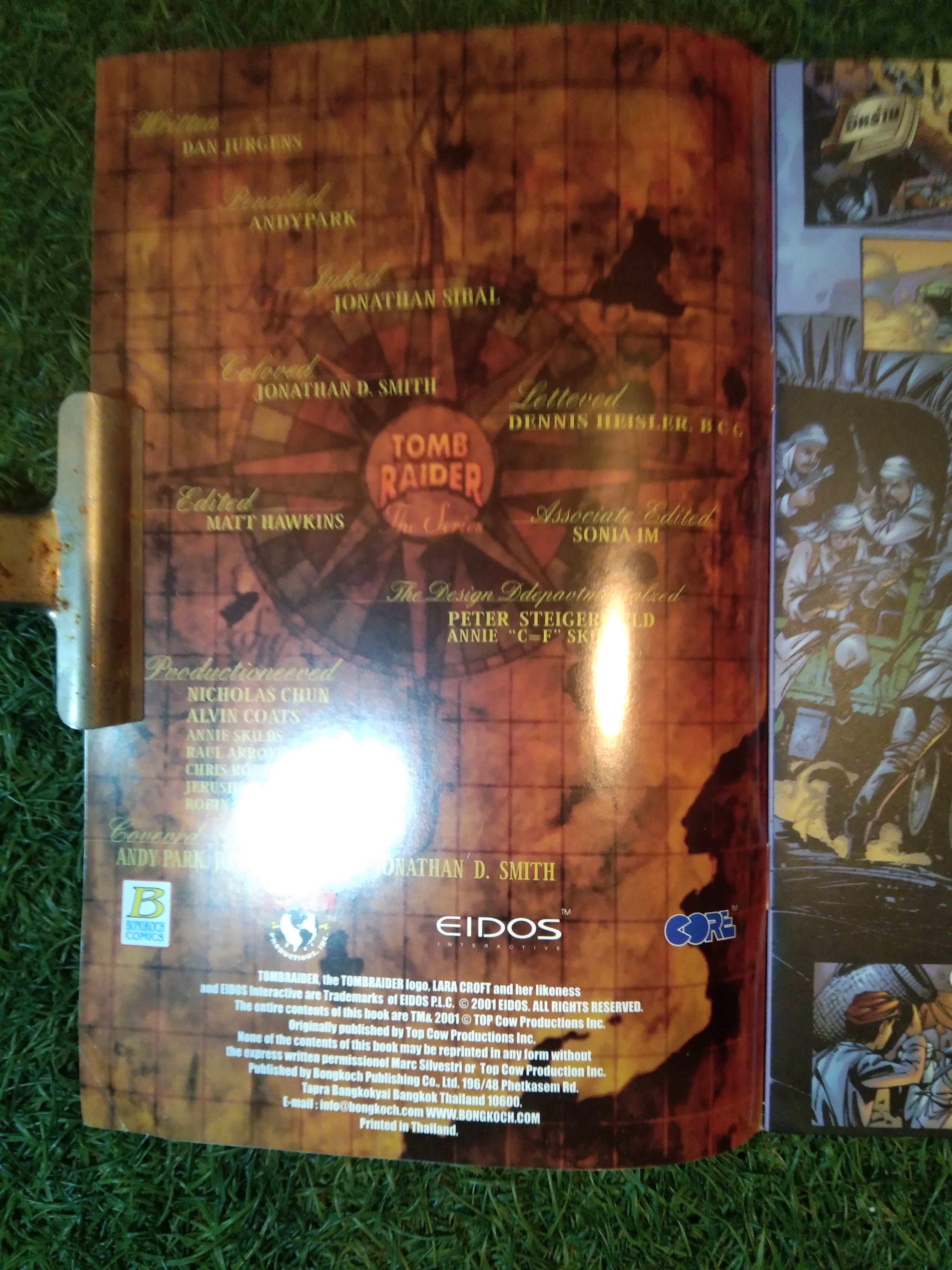 TOME RAIDER THE MEDUSA MASK หน้ากากเมดูซ่า ตอนที่ 1 / BONGKOCH COMICS
