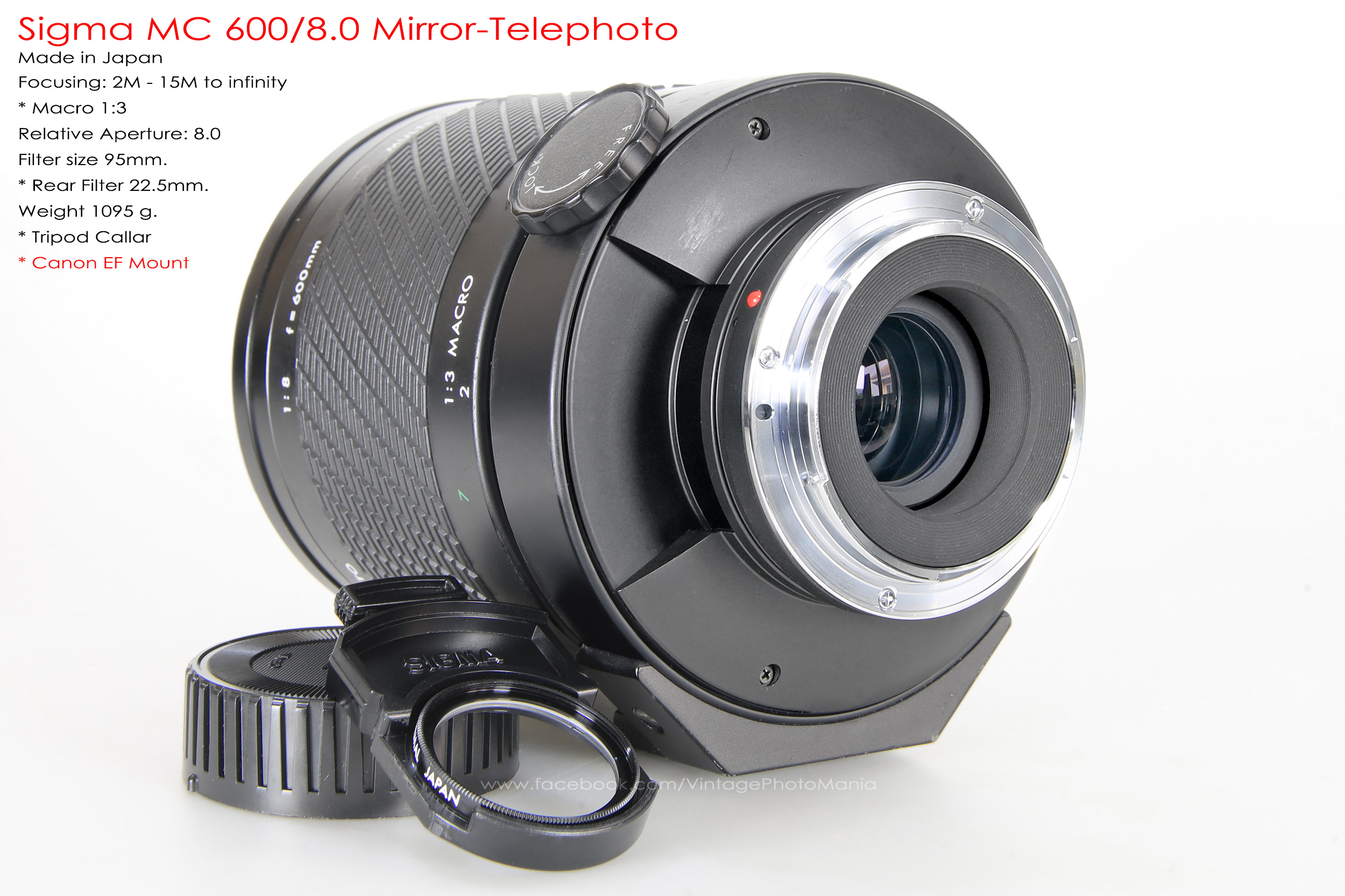 Sigma MC 600/8.0 Mirror Reflex *Canon EF Mount เลนส์ถ่ายไกลสุดๆโบเก้โดนัท