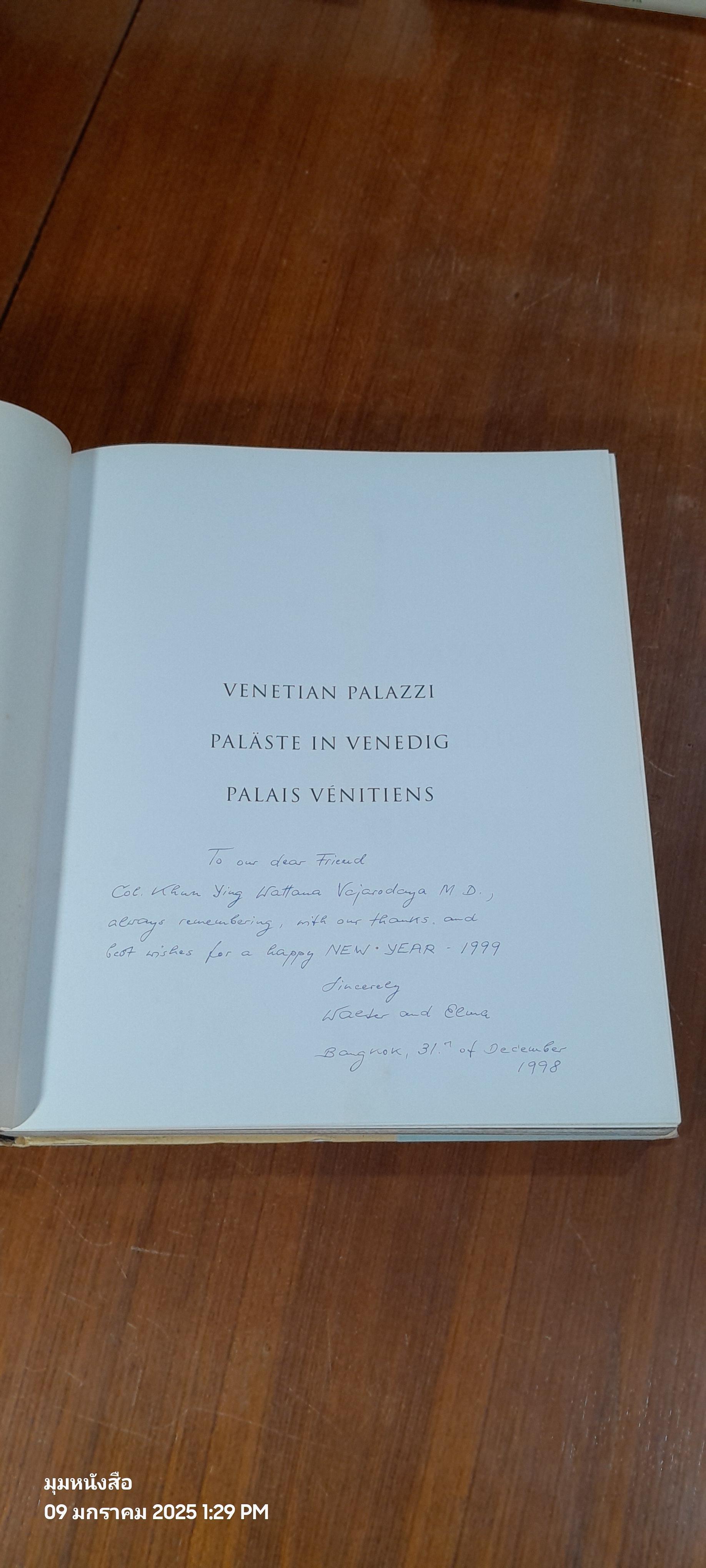 Venetian palazzi - Palaste in Venedig - Palais venitiens