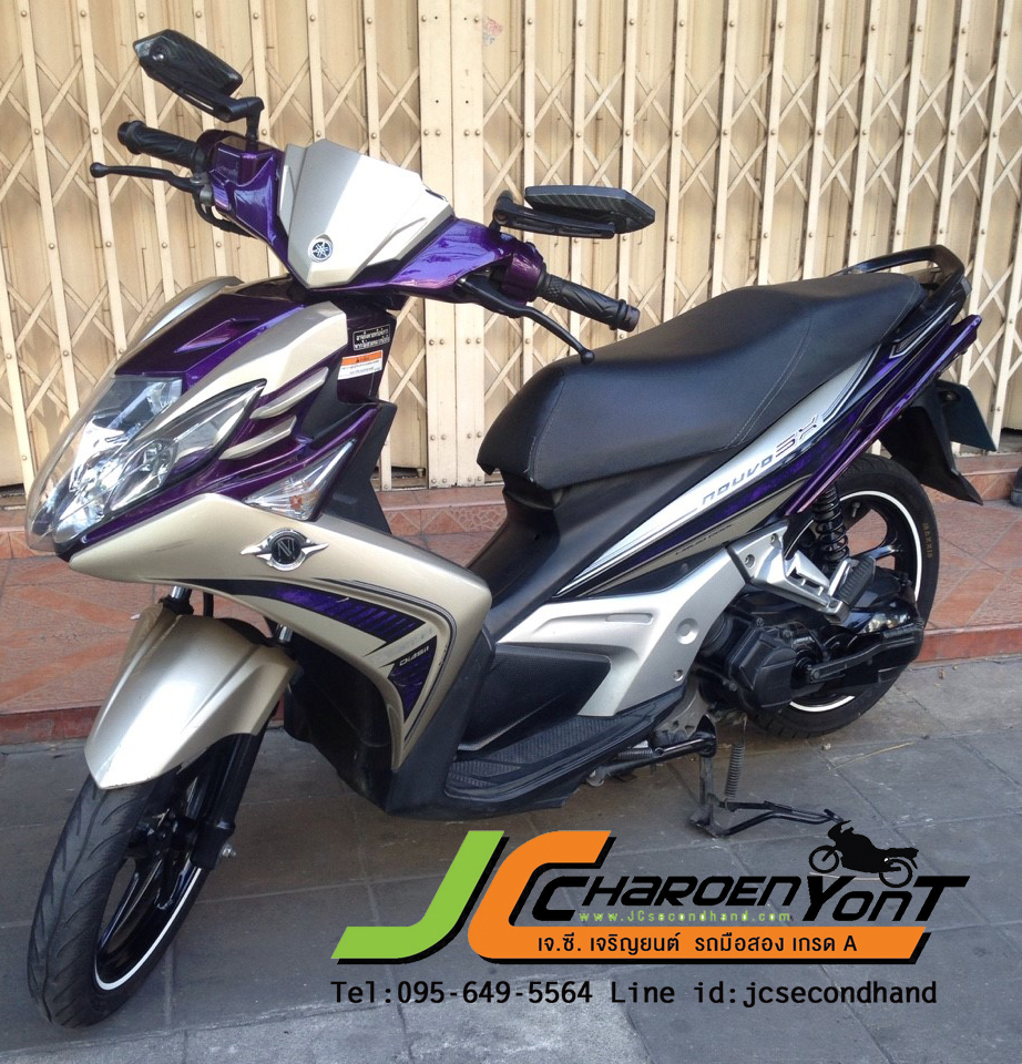 มาแล้วจ้า NOUVO SXปี55 เครื่องดีเดิมๆ ชุดสีสวยแท้ทั้งคัน ล้อmaxดำ