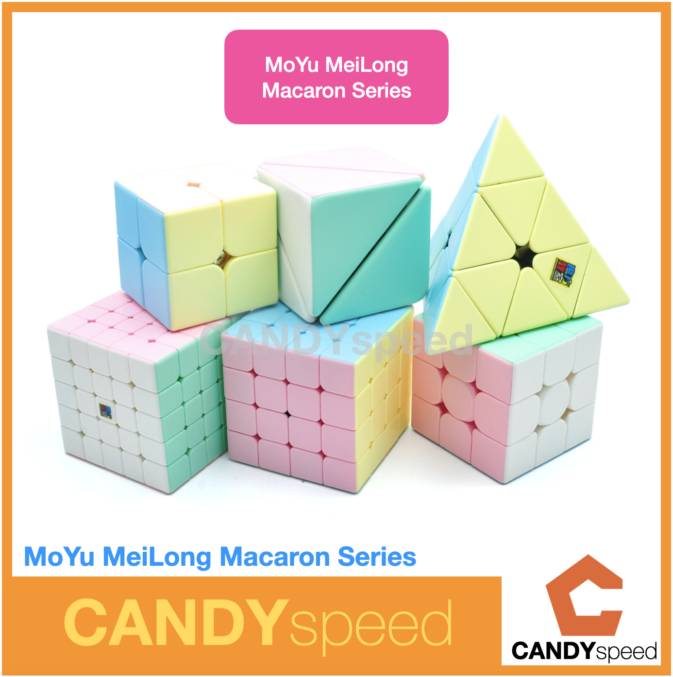 รูบิค Rubik MoYu MeiLong Macaron Series | MeiLong Macaron | By CANDYspeed