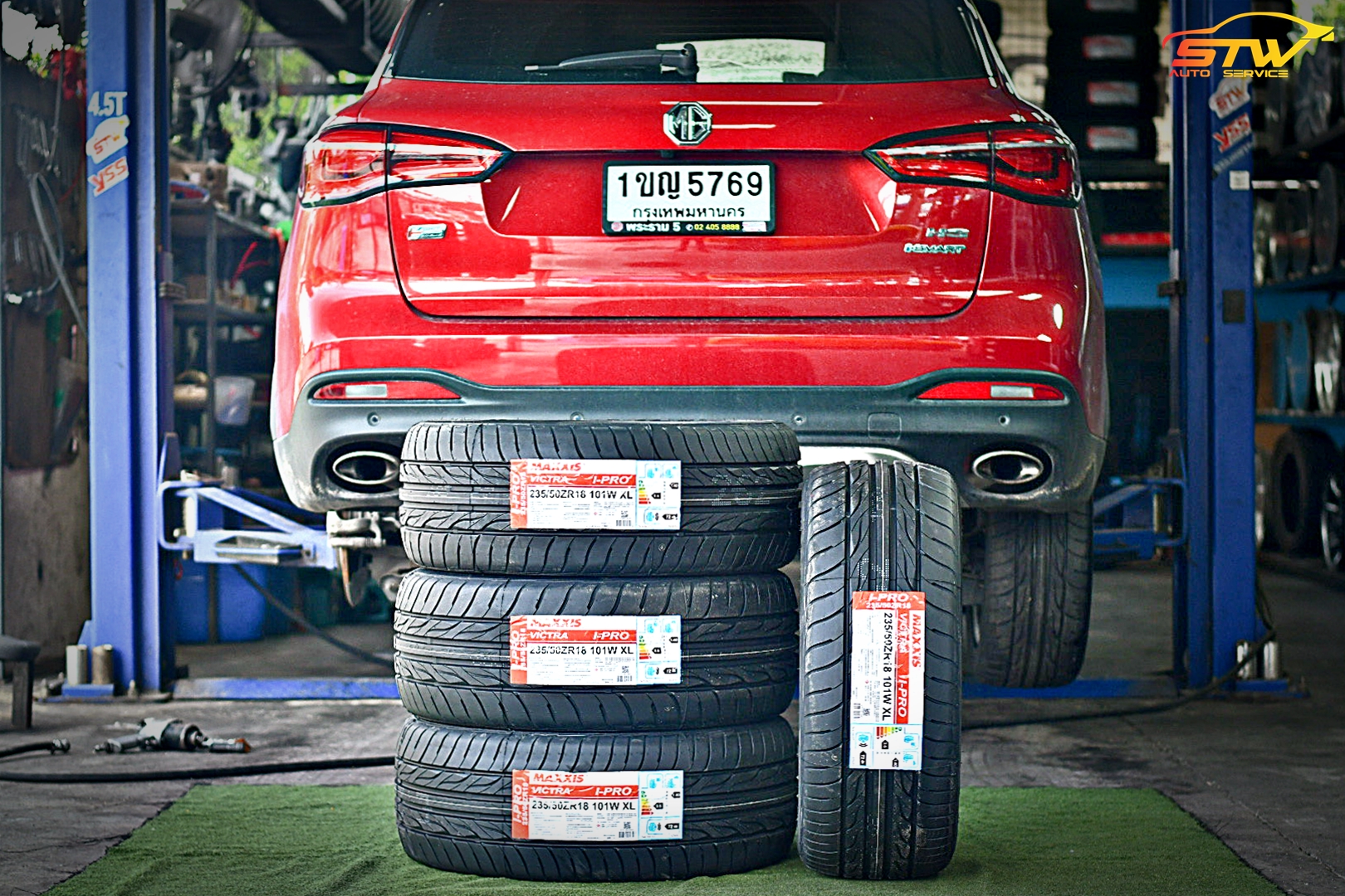 ยาง MAXXIS I-PRO 235/50R19 101W ติดตั้งใส่ MG HS