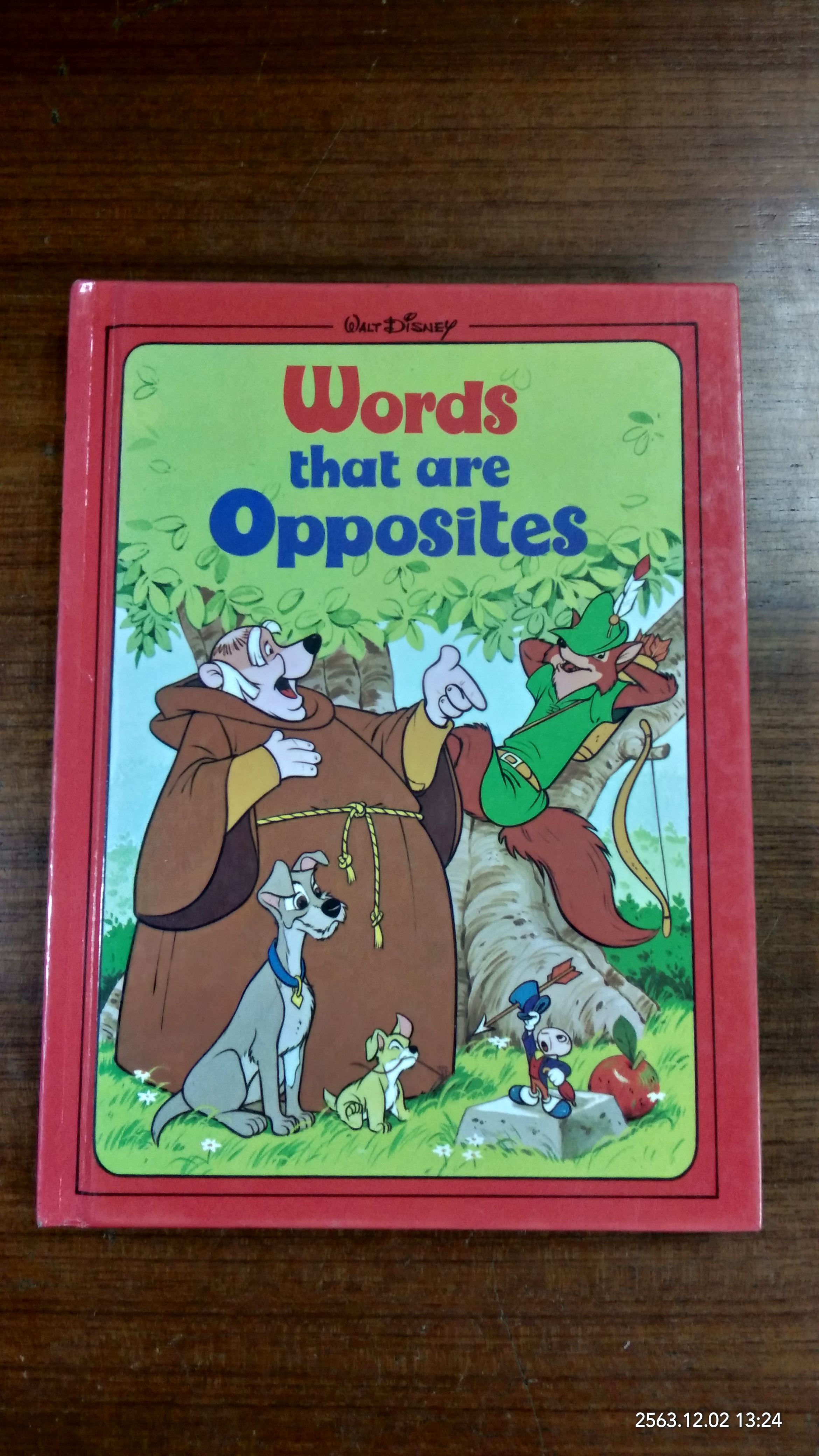 Words that are Opposites : Walt Disney