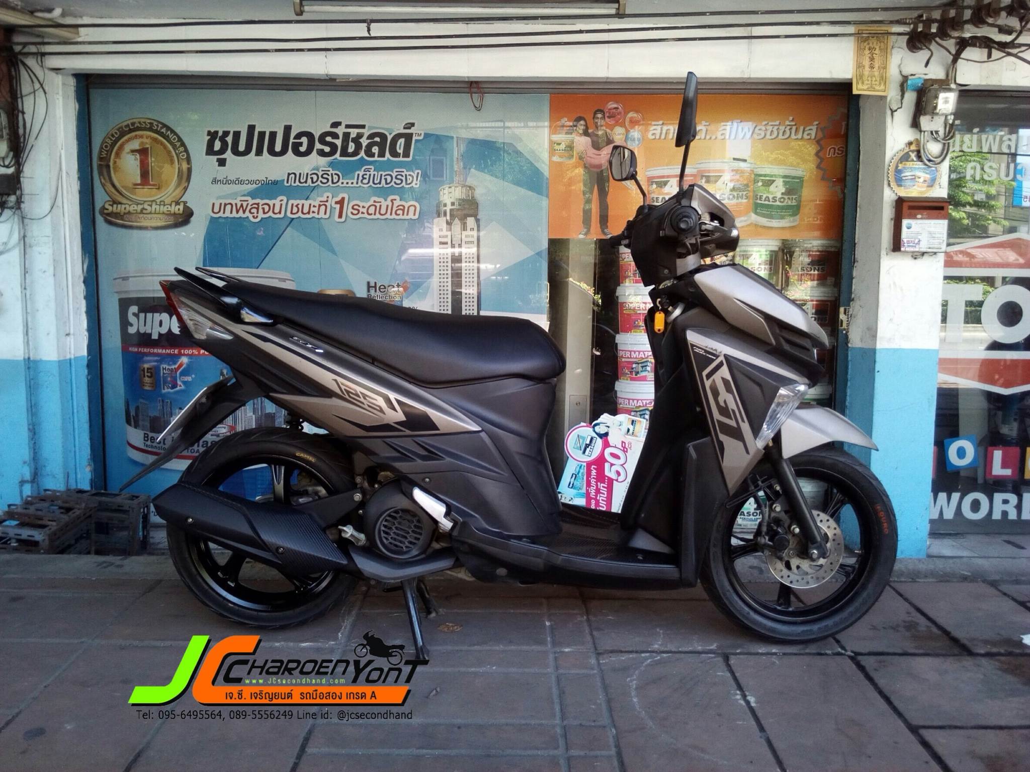 “รถบ้านมือเดียวเทิร์นมาจร้า” Yamaha GT125 จดทะเบียนปลายปี58 สภาพเดิมเครื่องดีไม่แกะ