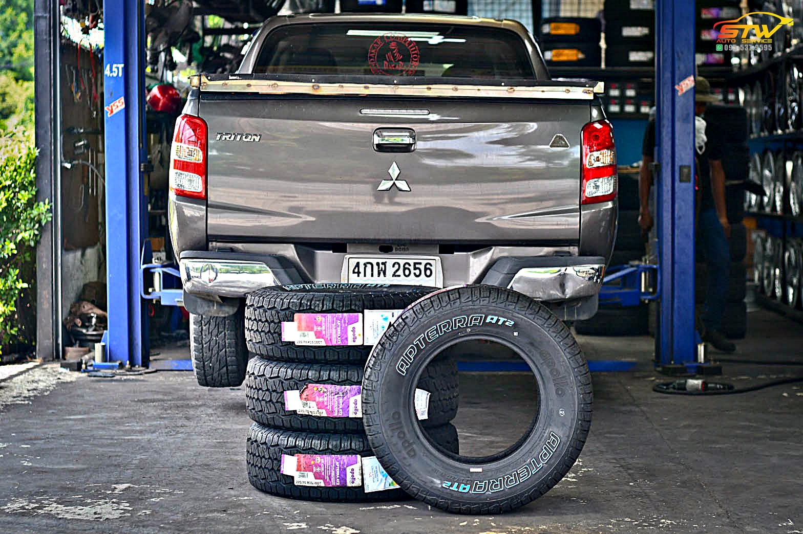 ยางใหม่ APOLLO APTERRA AT2 225/70R15 100T