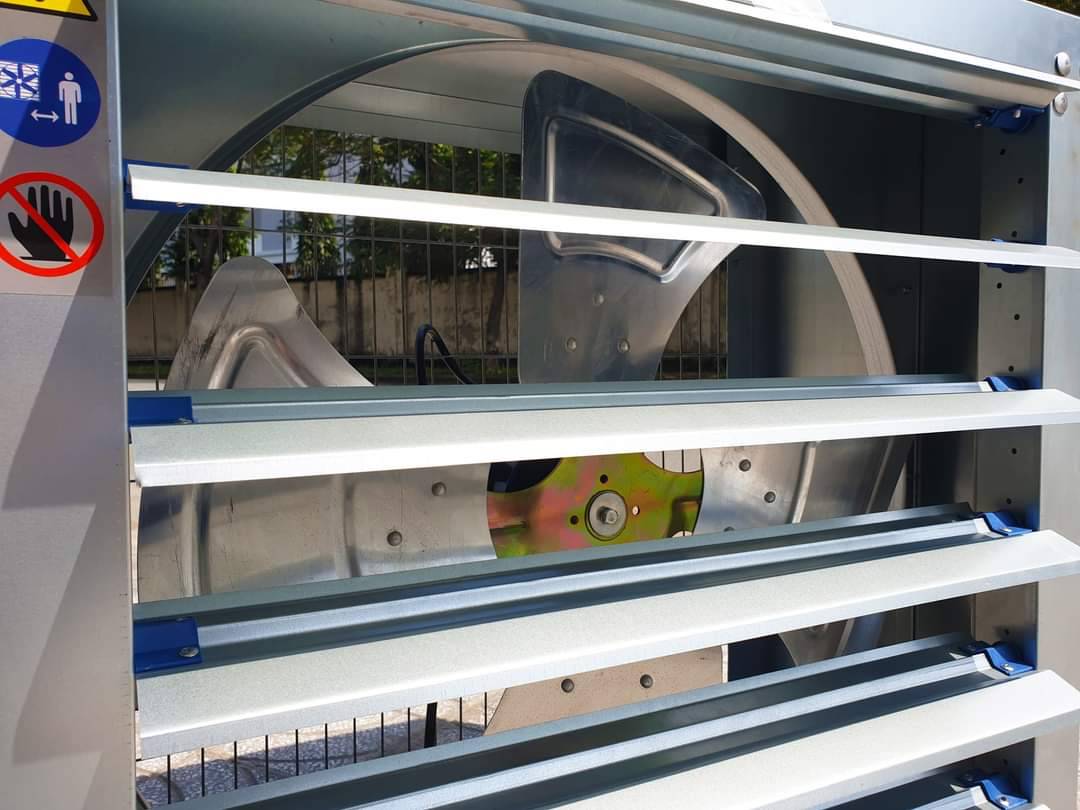 พัดลมฟาร์ม ขนาด 24 นิ้ว มอเตอร์ตรงกลาง พัดลมอุตสหกรรม พัดลมโรงงาน พัดลมระบายอากาศ 28 กก. 1