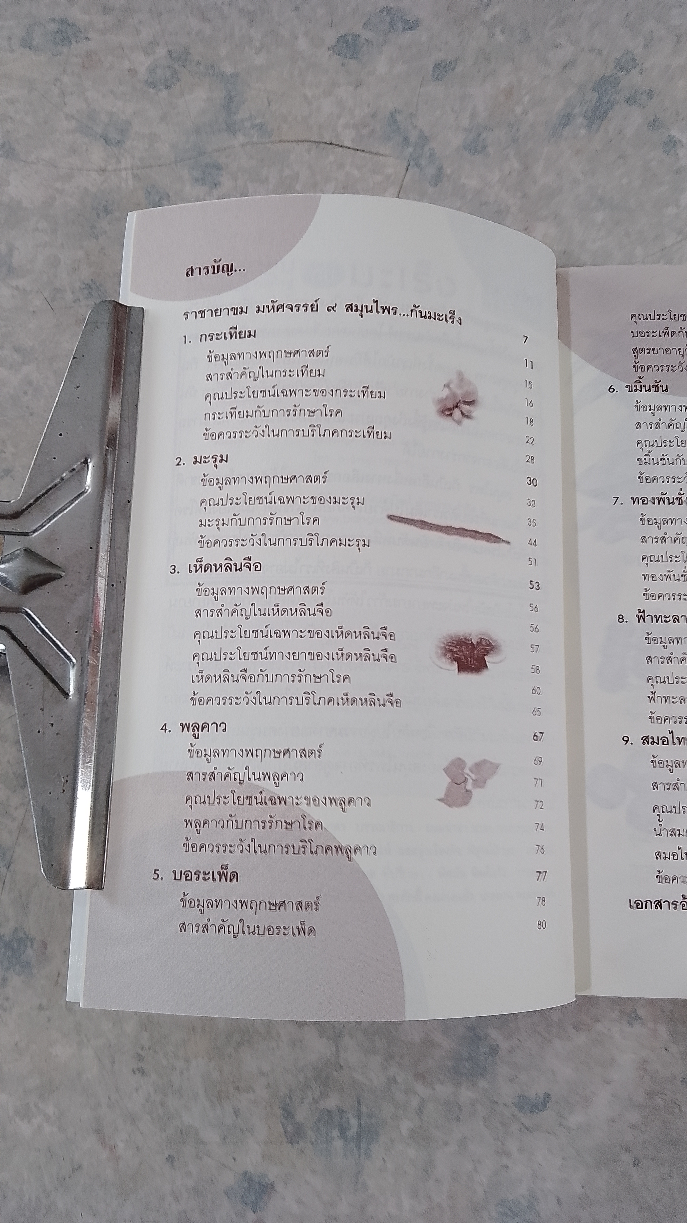 ราชายาขม มหัศจรรย์ ๙ สมุนไพรกันมะเร็ง / พญ.อารีย์ โอบอ้อมรัก