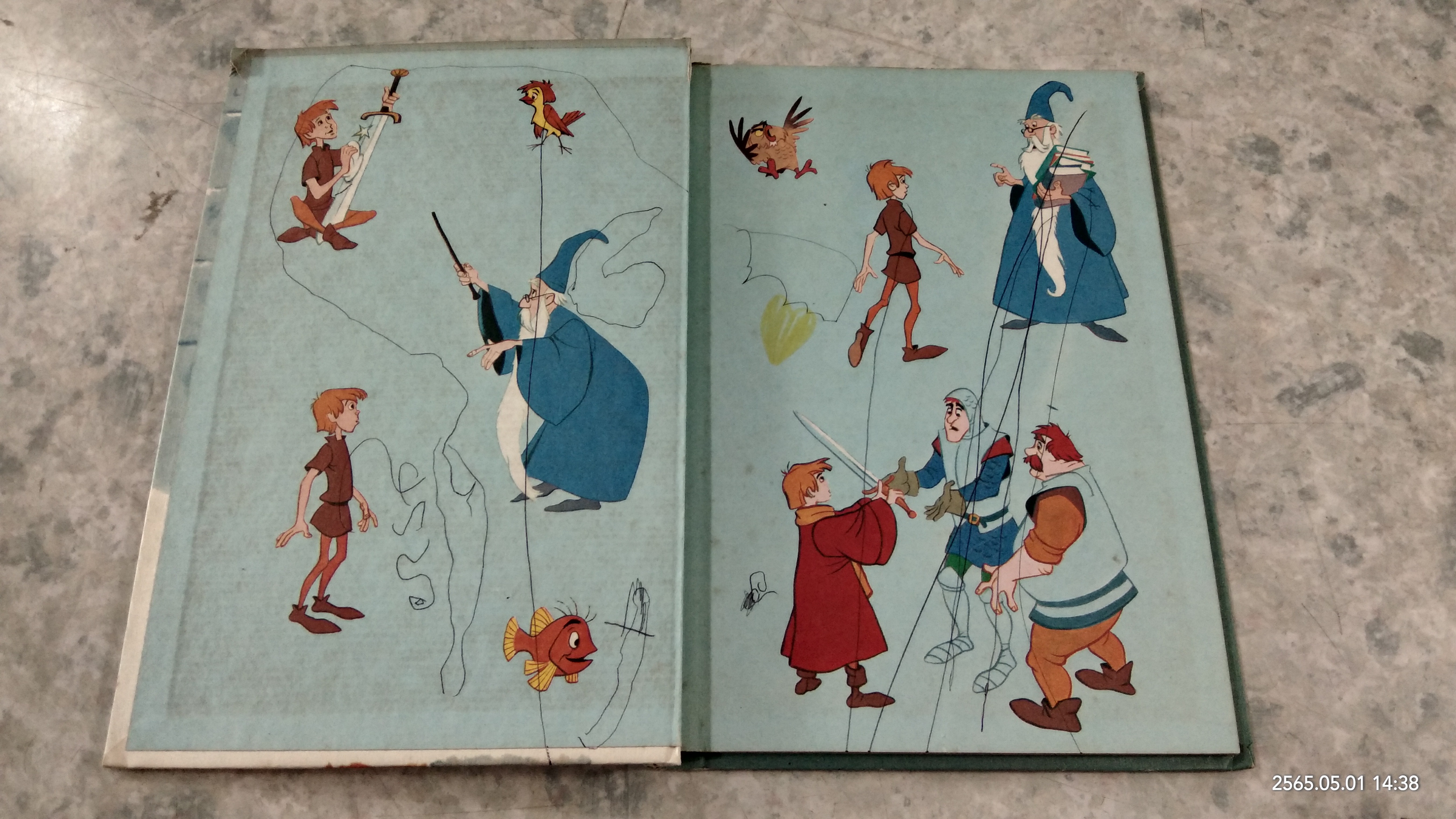 WALT DISNEY PRODUCTIONS : The Sword in the Stone