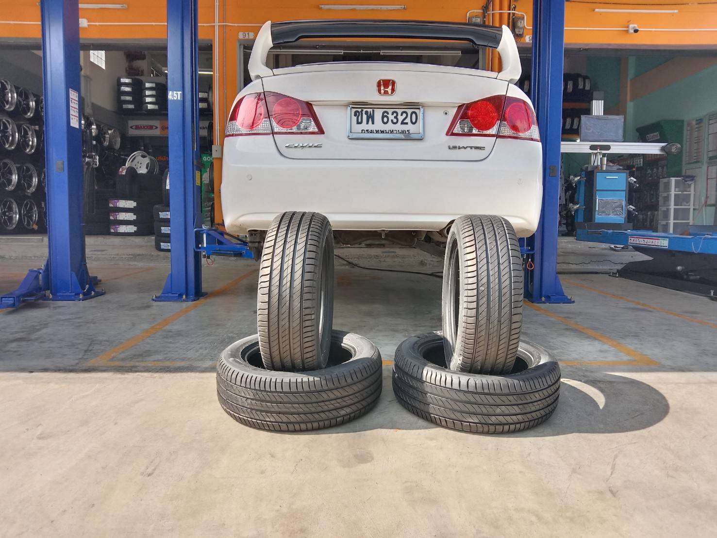 ยางใหม่ ML/PRIMACY4 91V 205/55R16