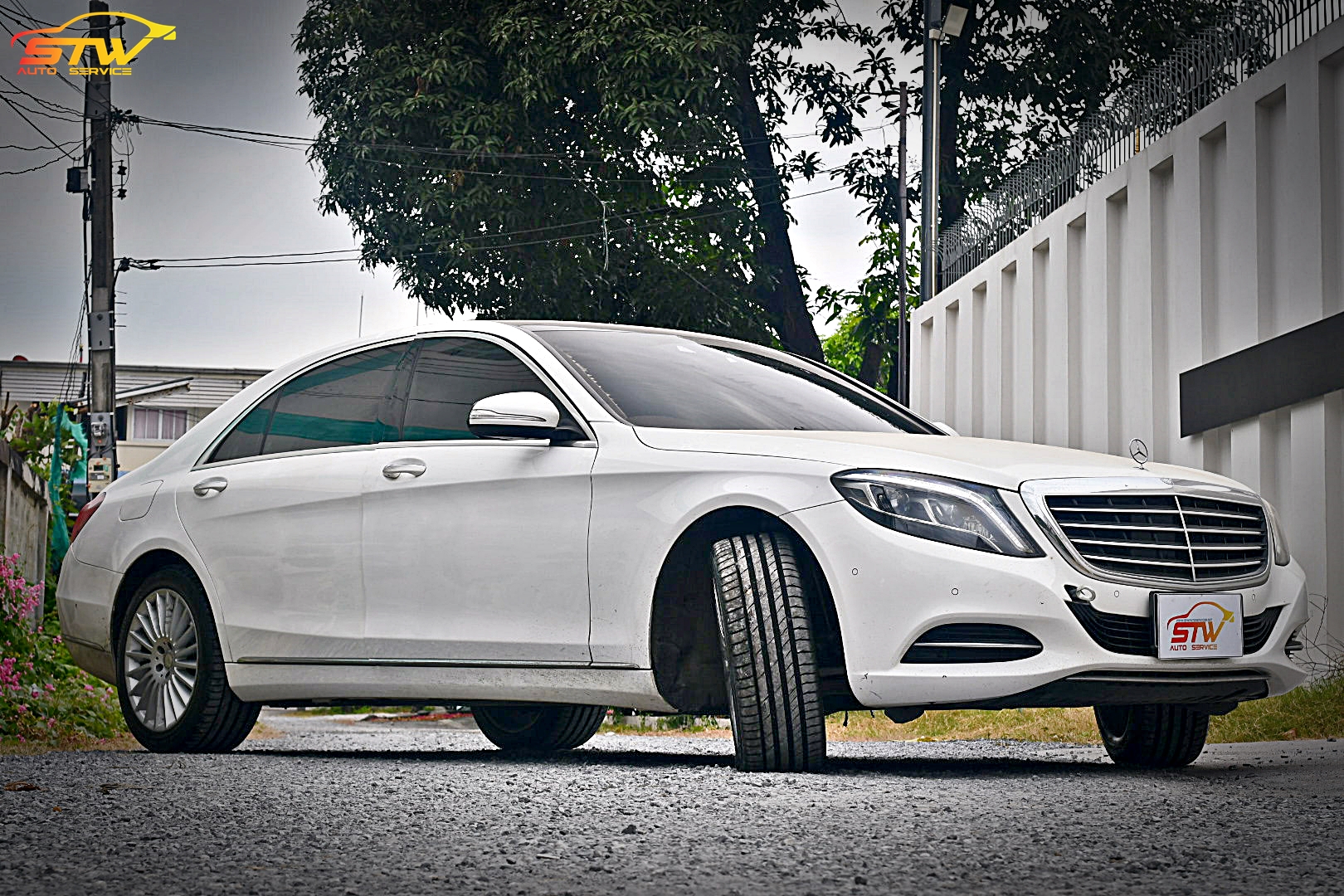 ยาง KUMHO ECSTA PS71 F 245/45R19 102Y R 275/40R19 105Y ติดตั้งใส่ Mercedes Benz S300