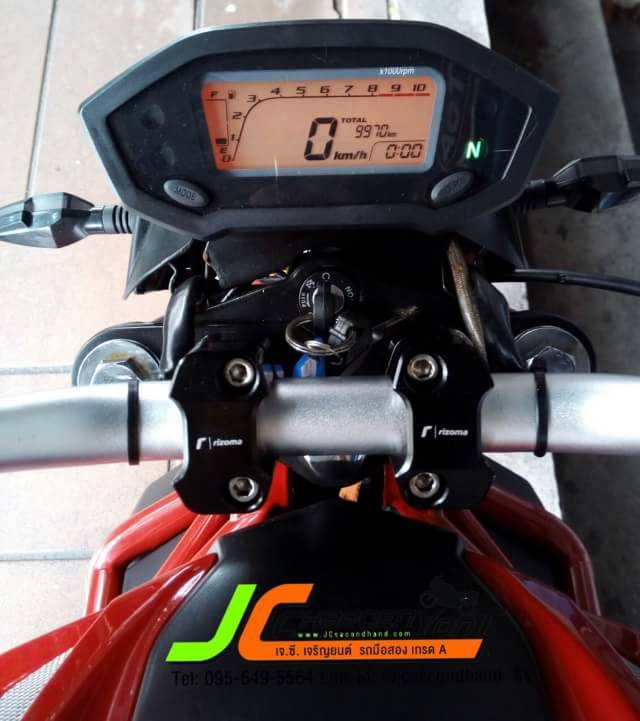 GPX DEMON 125 จดทะเบียนกลางปี 59 รถเพิ่งออกมา 6 เดือนเท่านั้น เครื่องดีเดิมๆ เงียบๆเลย วิ่งมา9พันโลแท้ ขับขี่นิ่ม อัตราเร่งดี ชุดสีสวยแท้ทั้งคัน