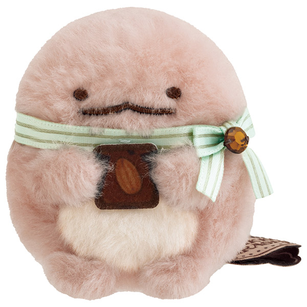 ตุ๊กตาตัวเล็ก Sumikko Gurashi - Chocolate Fair at Sumikko Cafe ไซส์ SS แบบถือช็อกโกแลต มี 3 แบบให้เลือก