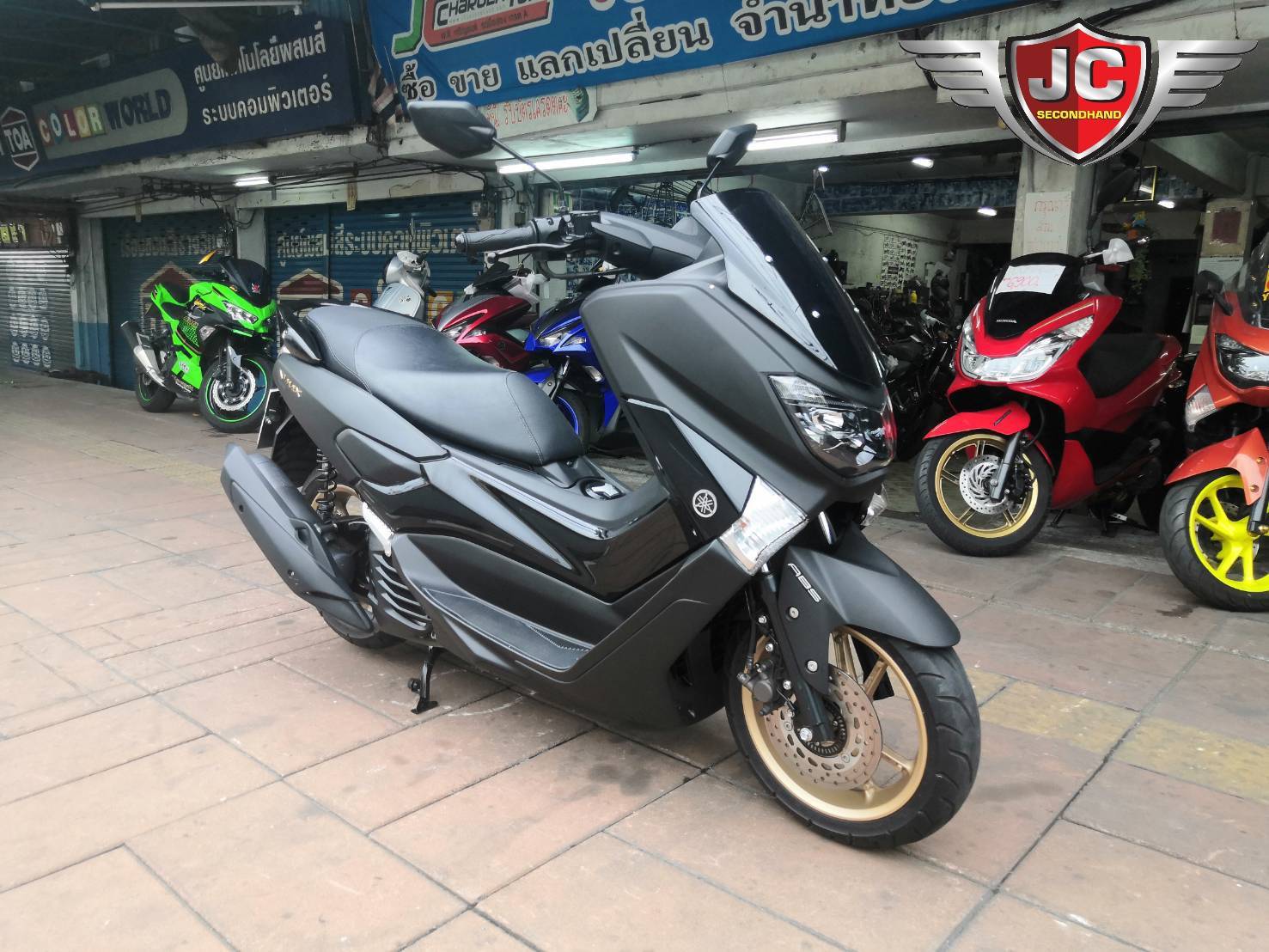 นางฟ้ามาอีกคัน "รถบ้านมือเดียวเดิมสวยจัด❗" YAMAHA N-MAX155 รถกลางปี61 สภาพเนียนๆ ไมล์แท้หมื่นกว่าโลเท่านั้น