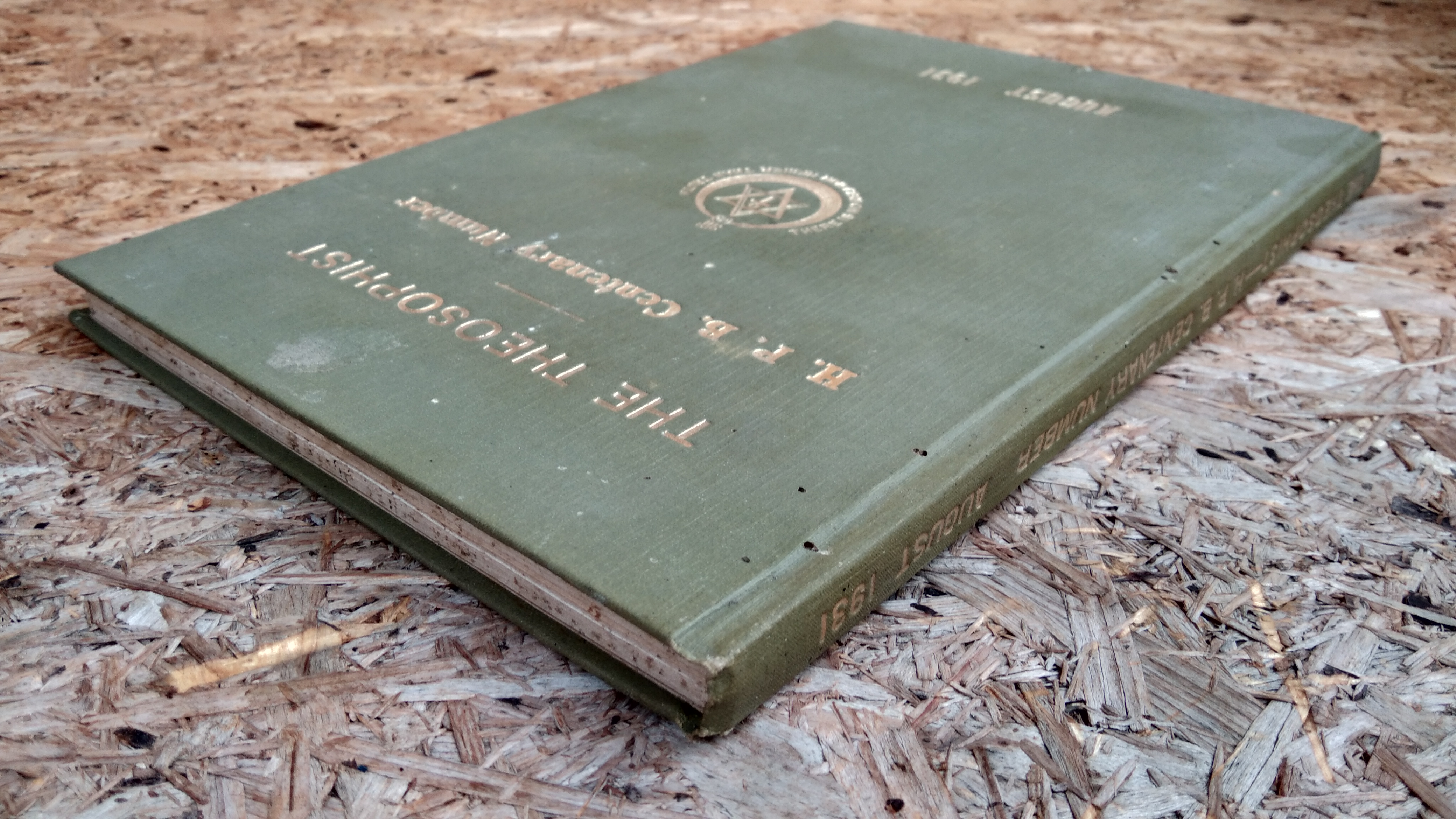 THE THEOSOPHIST (มีตราห้องสมุด)