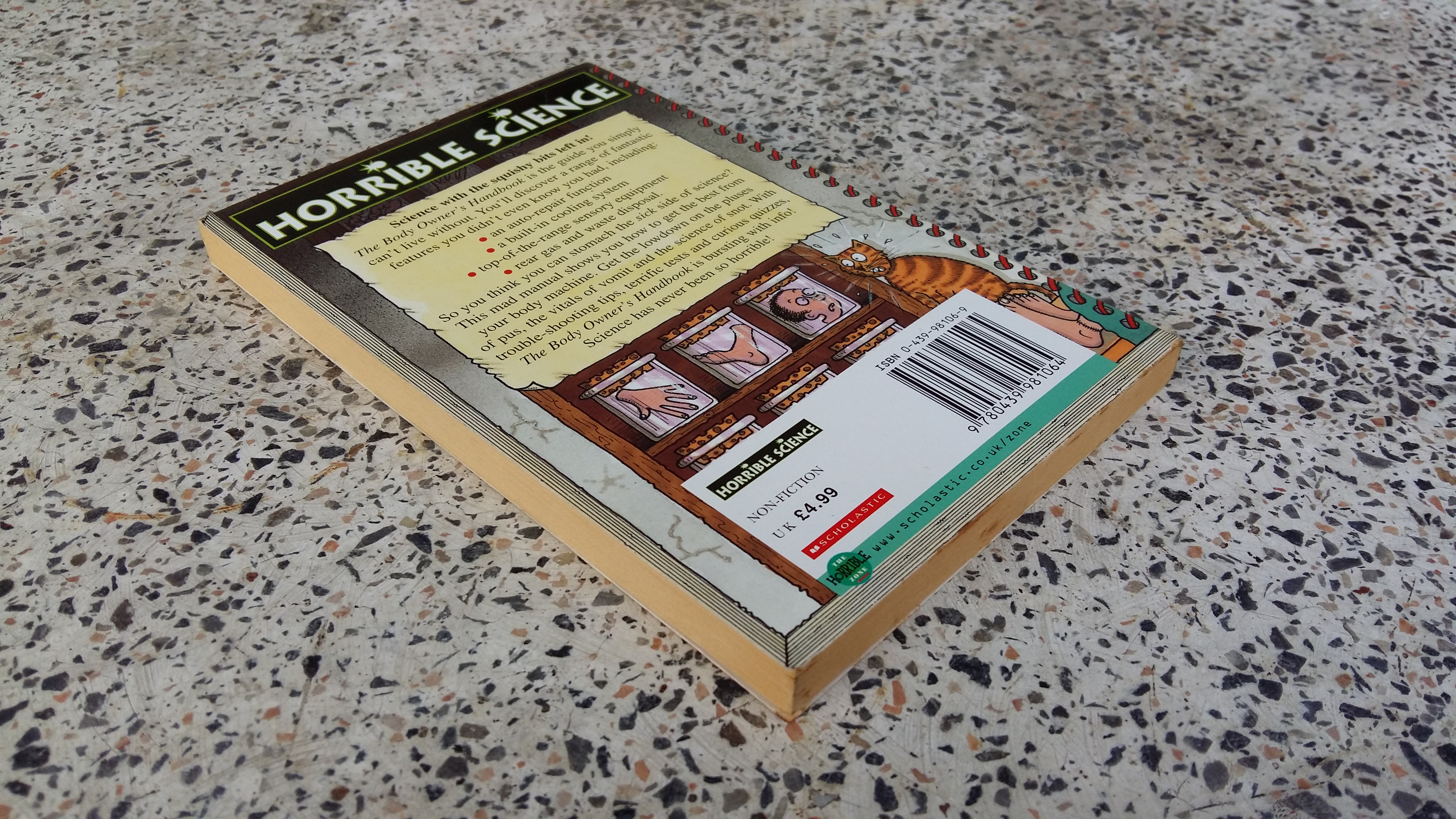 THE BODY OWNER S HANDBOOK / Nick Arnold