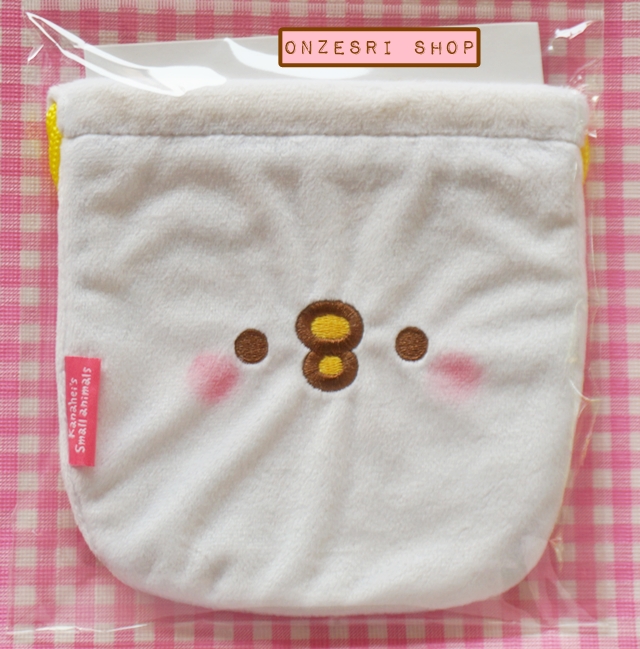 กระเป๋า Kanahei's Small Animals ไซส์ S แบบนก Piske เชือกสีเหลือง ขนาด 15.5 x 15 ซม. * ของใหม่มีตำหนิ