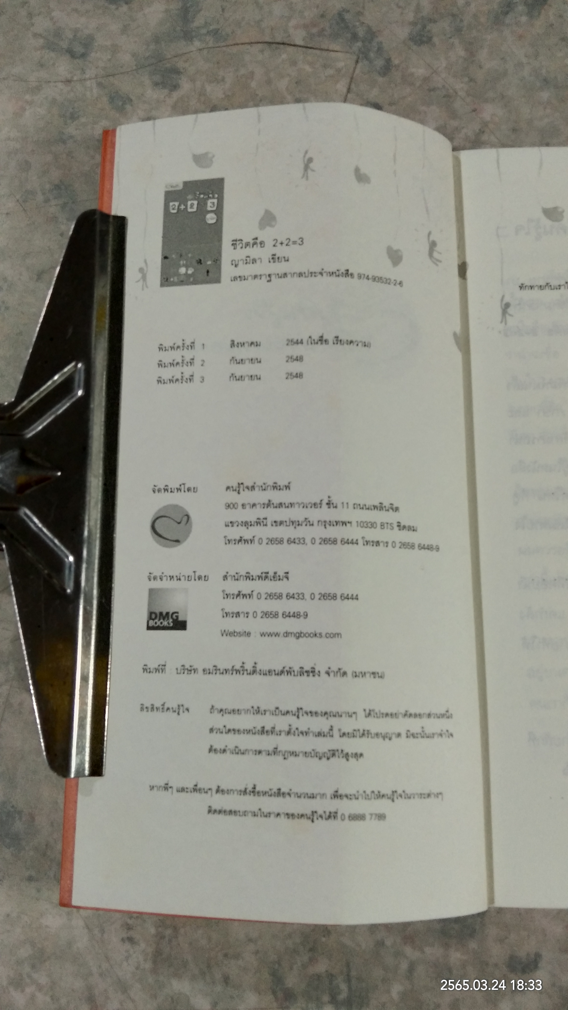 ชีวิตคือ 2+2=3 / ญามิลา