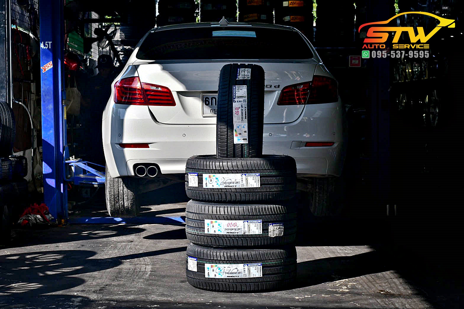 ยางใหม่ MICHELIN Primacy 3 ZP (RunFlat) 245/40R18 97Y