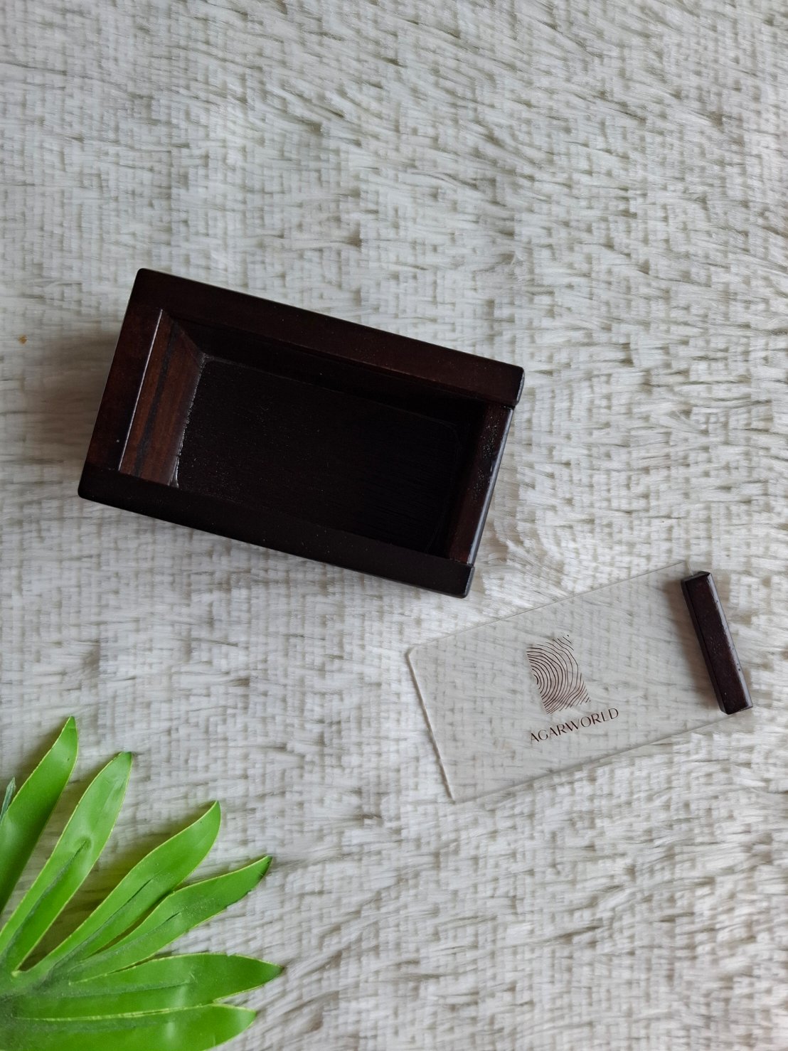 กล่องไม้ฝาสไลด์อครีลิค