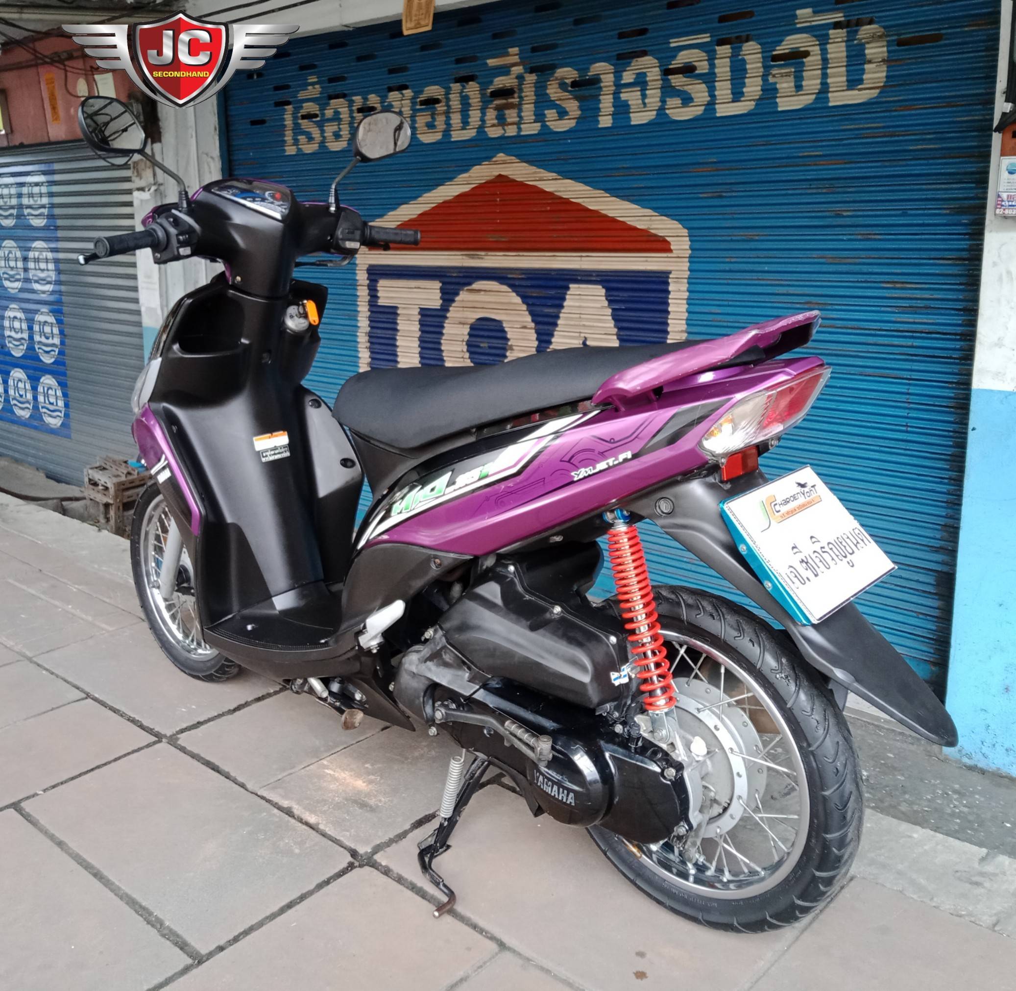 "รถบ้าน น่าใช้ม๊าาก จิ๋วแต่แจ๋ว" Yamaha mio115i จดทะเบียนปี55 สถาพสวยเดิมเครื่องดีขี่นิ่มไม่มีปัญหา ชุดสีแท้ทั้งคันมีตำหนิบ้างเล็กน้อย