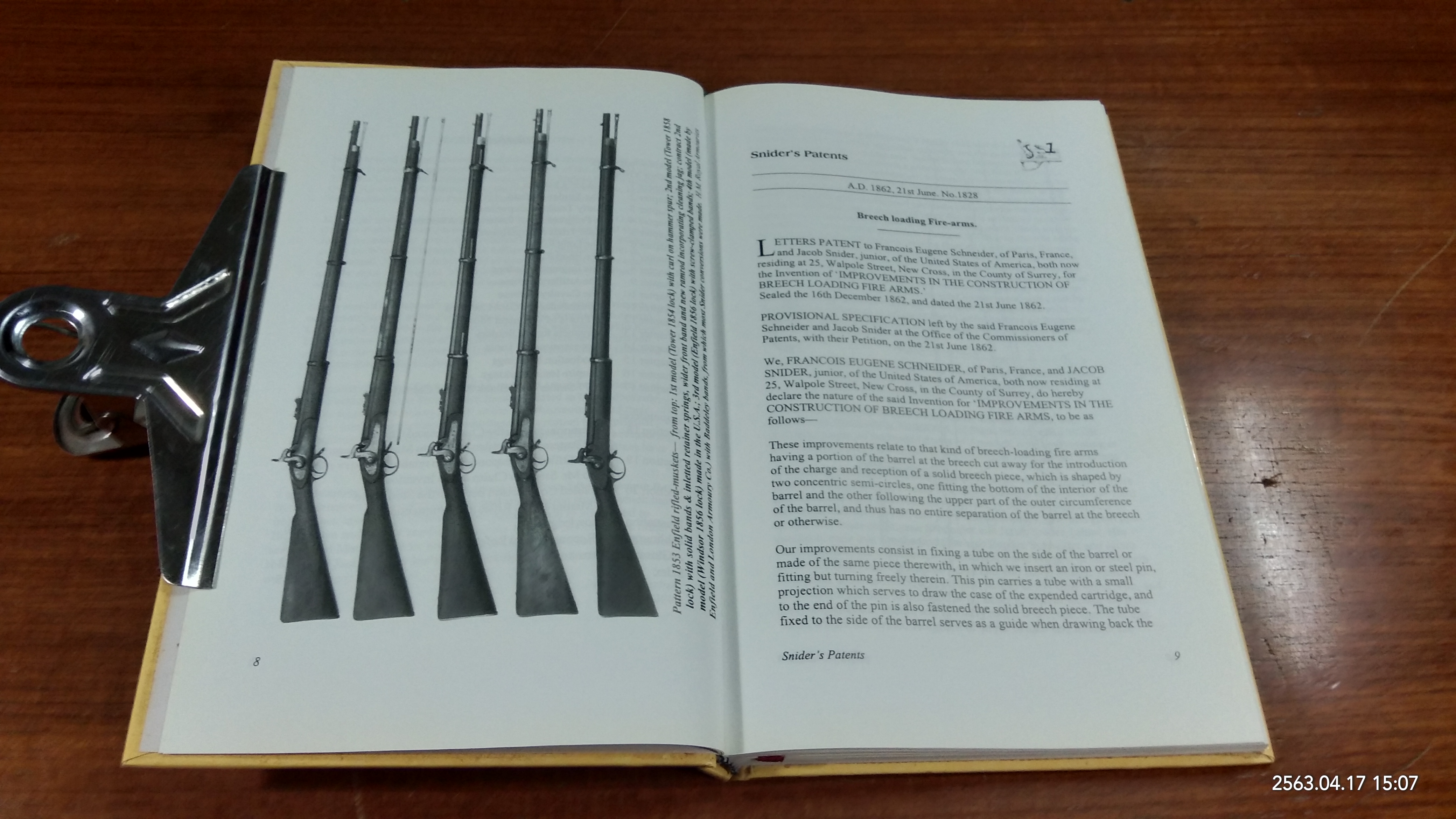 .577 Snider-Enfield Rifles & Cardines / IAN SKENNERTON