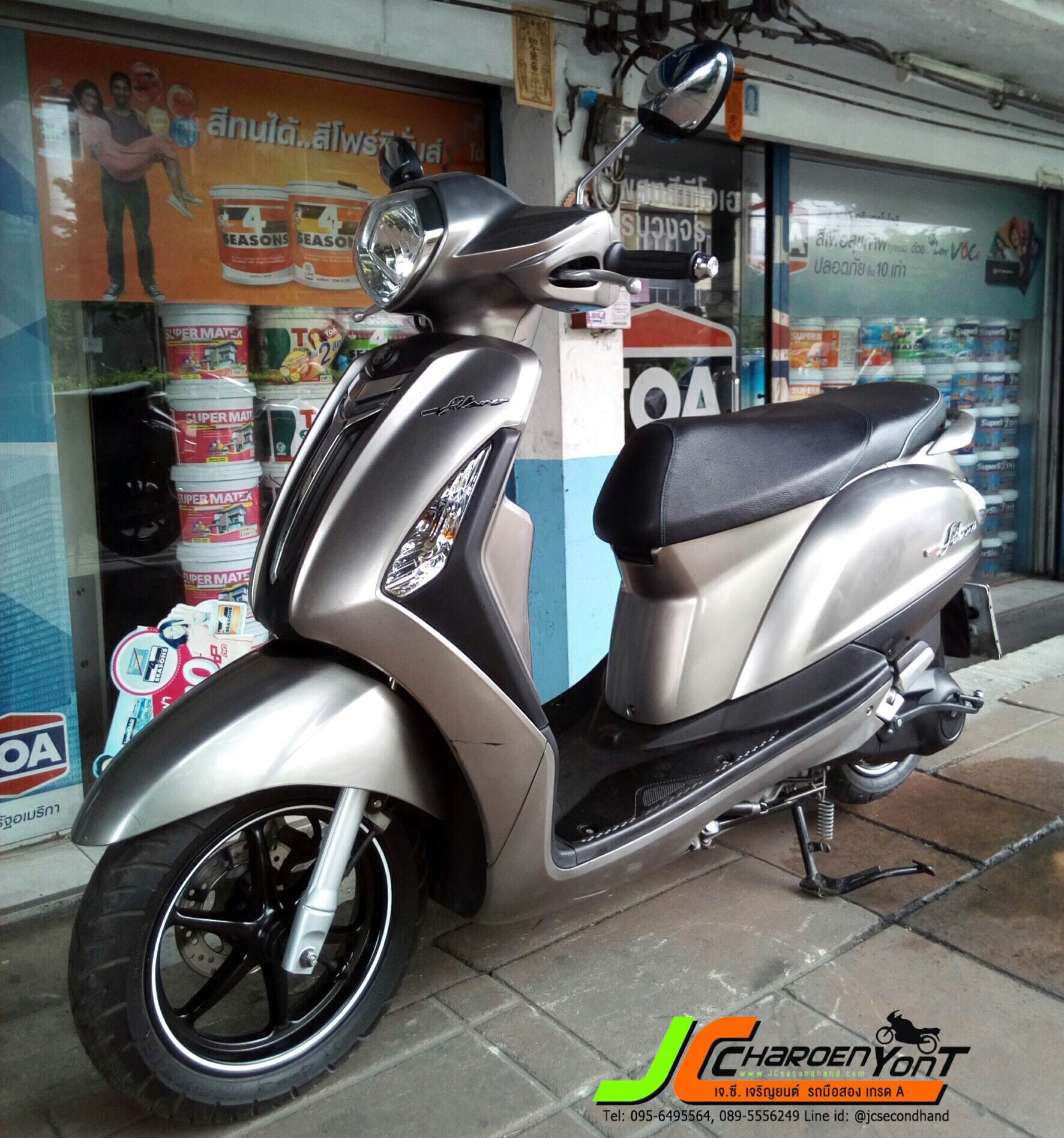 ''รถบ้านมือเดียวปีใหม่ๆ'' ที่ใครก็ถามหา กับ YAMAHA GRAND FILANO125 ~Supremo~ จดทะเบียนปี 60 สภาพสวยเดิมจัดทั้งคัน เครื่องดีเว่อร์ ไม่เคยแกะ ชุดสีแท้ติดรถทั้งคันมีร่องรอยเล็กน้อย