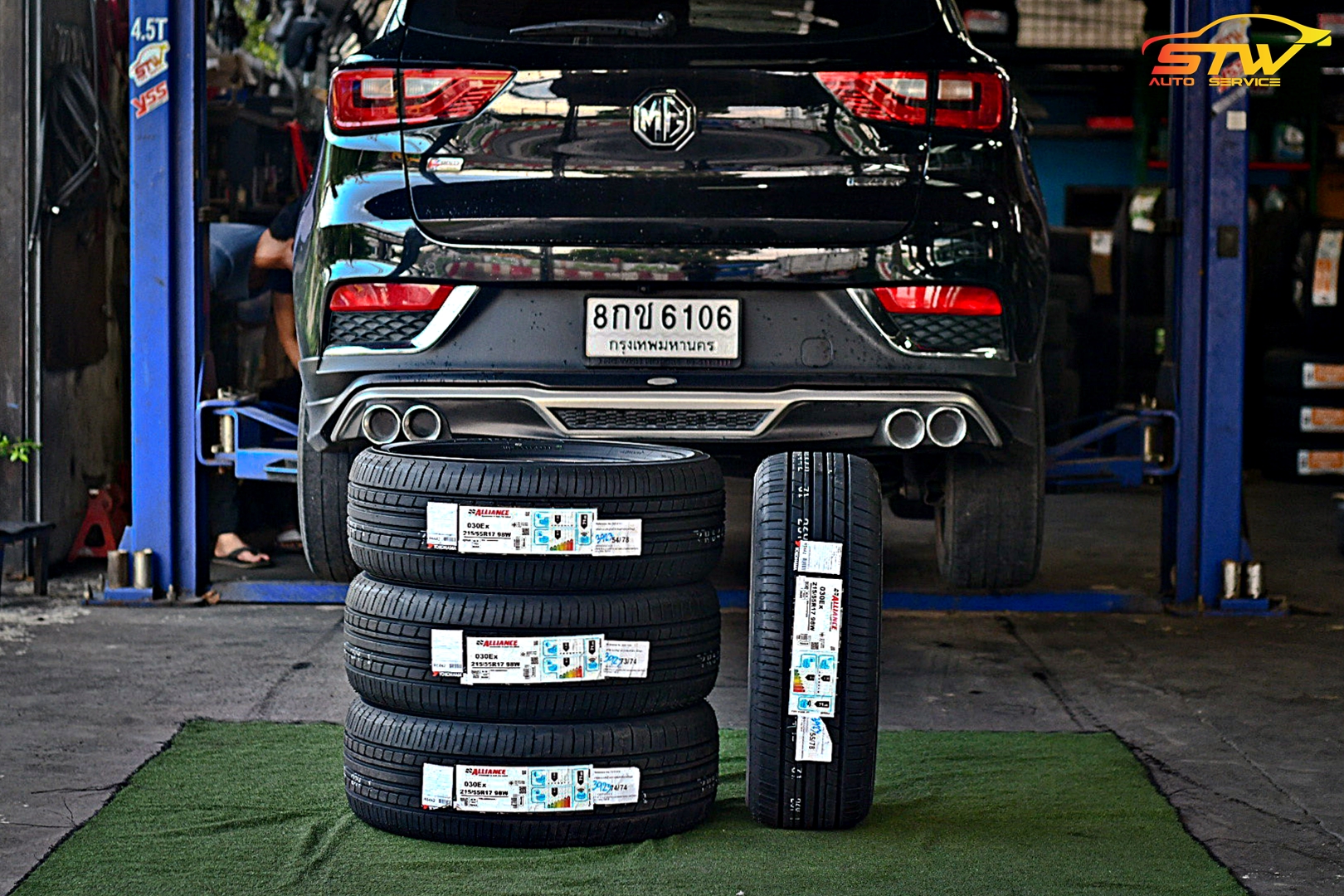 ยาง ALLIANCE AL30 (BY YOKOHAMA) 215/55R17 98W ติดตั้งใส่ MG ZS