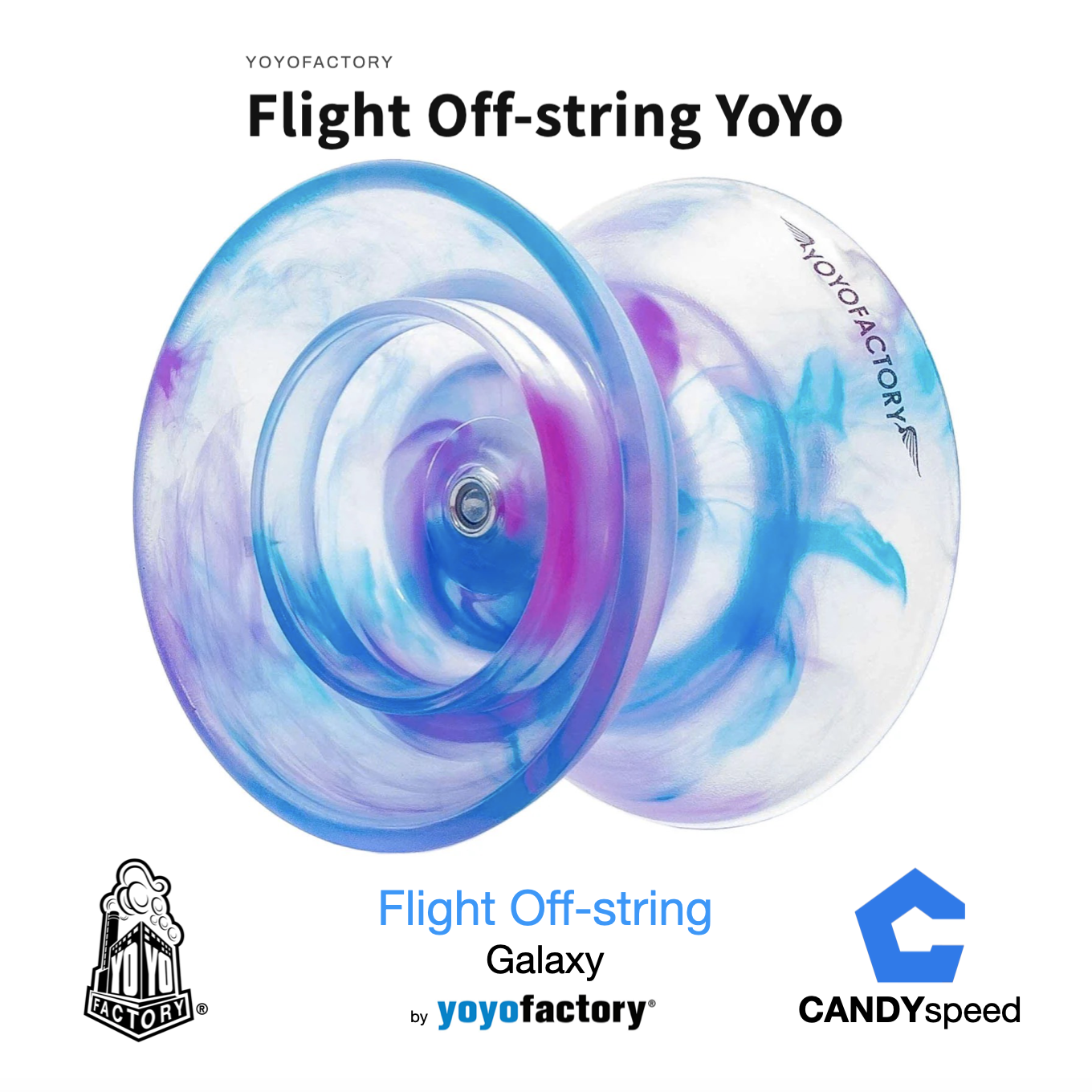 yoyo โยโย่ yoyofactory Flight Off-string | Offstring yoyo 4A | By CANDYspeed