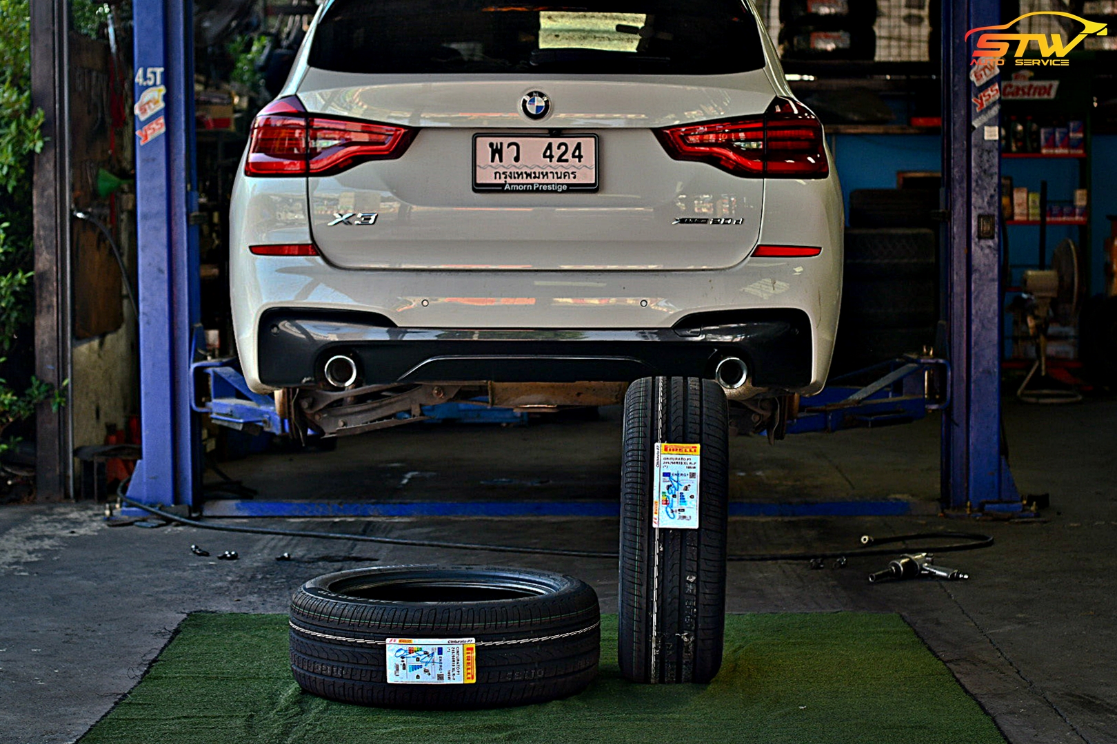 ยาง PIRELLI Cinturato P7 Runflat 245/50R19 105W ติดตั้งใส่ BMW X3