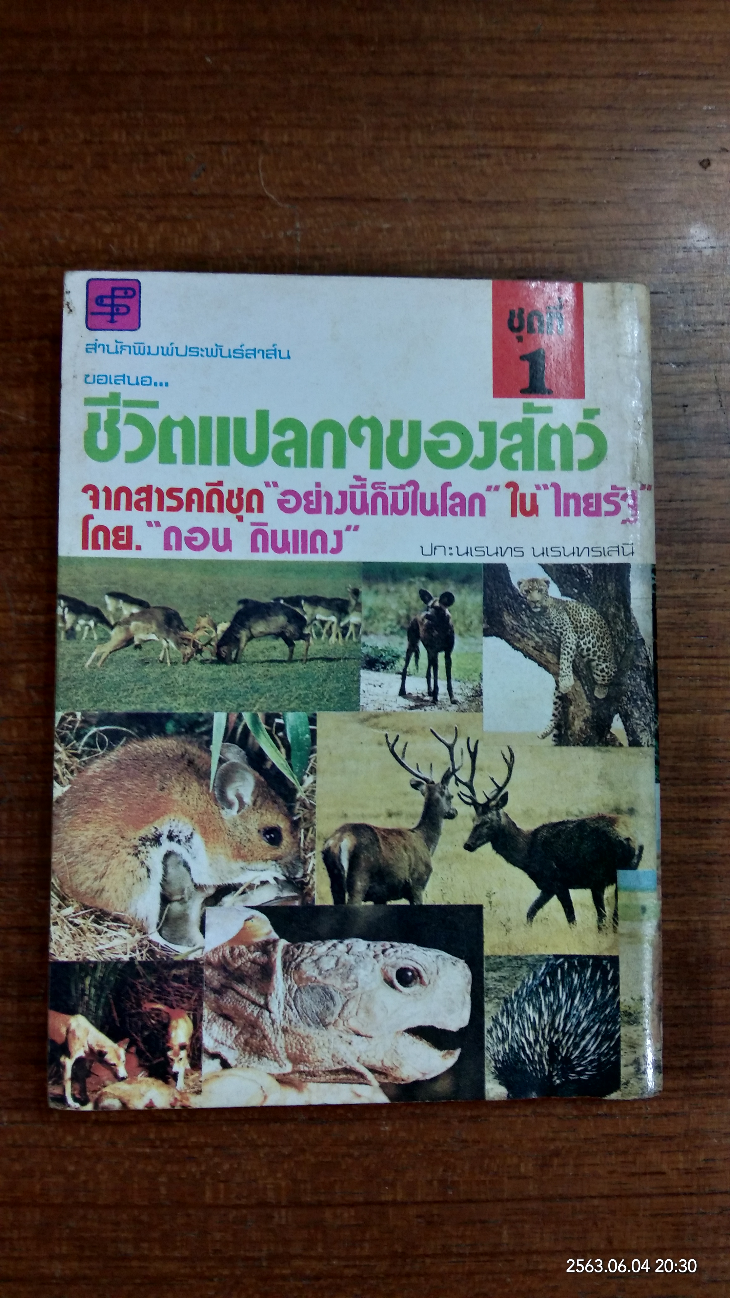 ชีวิตแปลกๆของ...สัตว์ (มีรอยโดนน้ำ) / ดอน ดินแดง