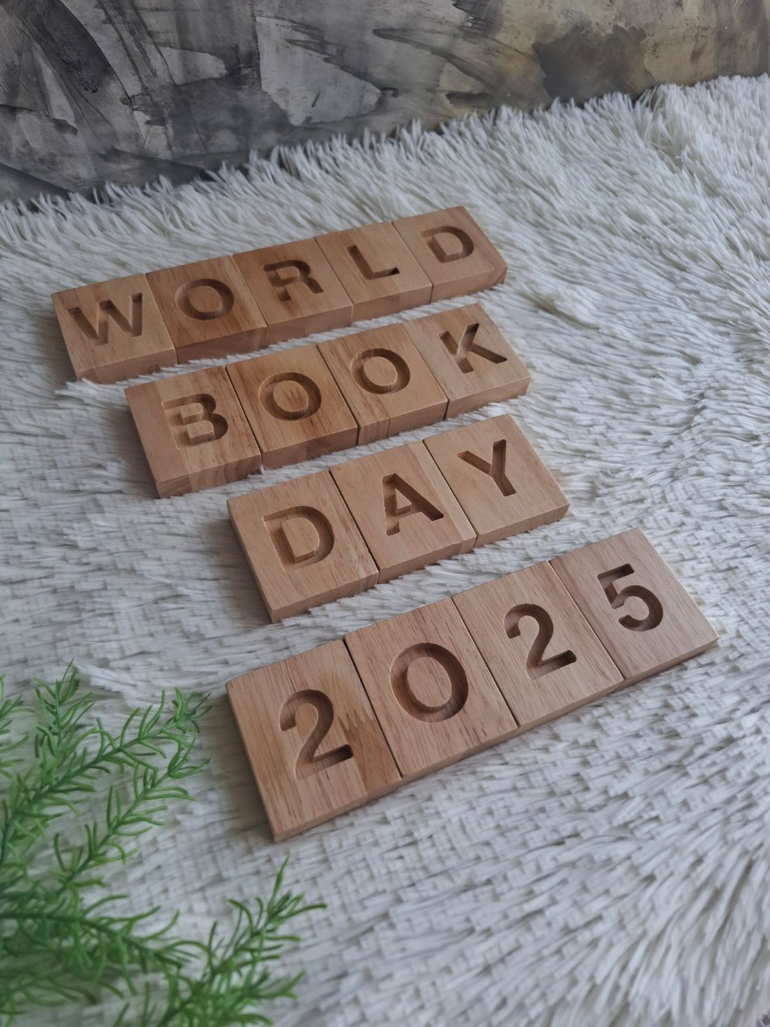 ป้ายคำอักษรไม้