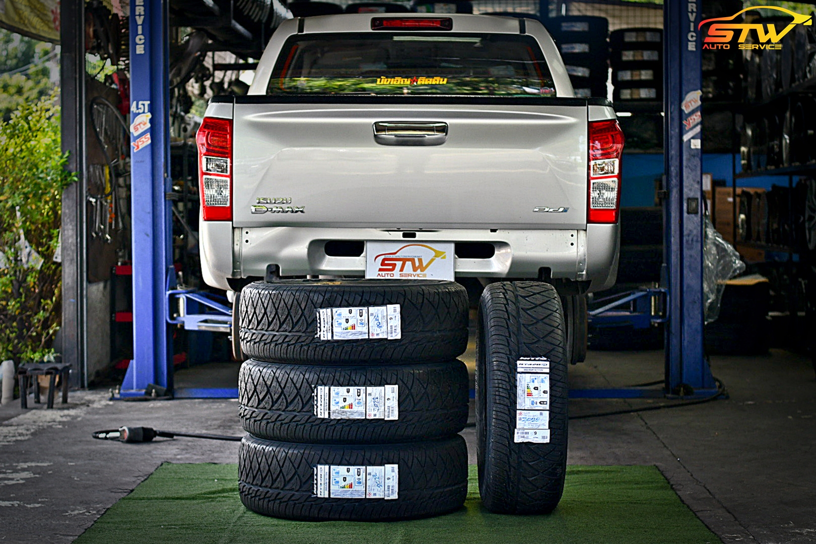 เปลี่ยนยาง ISUZU HI-LANDER NITTO NT420SD *MY 265/60R18 110V