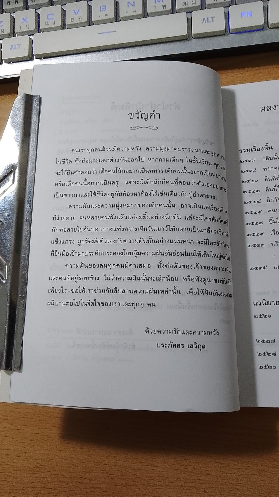 ขวัญข้าว / ประภัสสร เสวิกุล