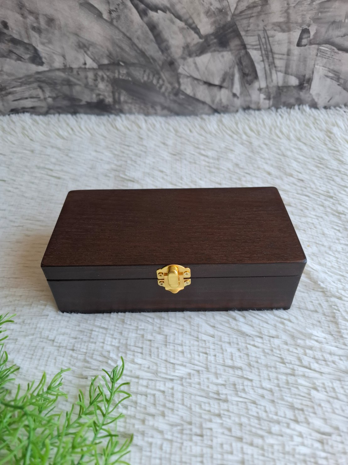 กล่องไม้แบบฝาล็อค