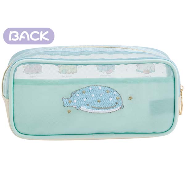 กระเป๋า ฉลามวาฬ Jinbesan to Umiusagi Clear Pen Pouch ขนาด 10 x 20 x 6 ซม.