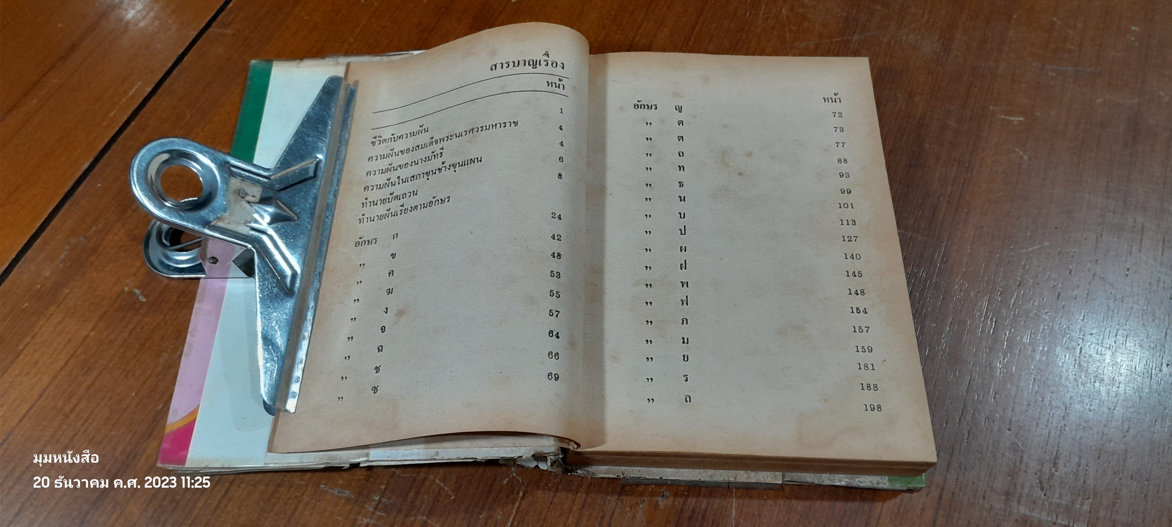 ตำราทำนายฝันและชี้โชค / ศรีมหาโพธิ์