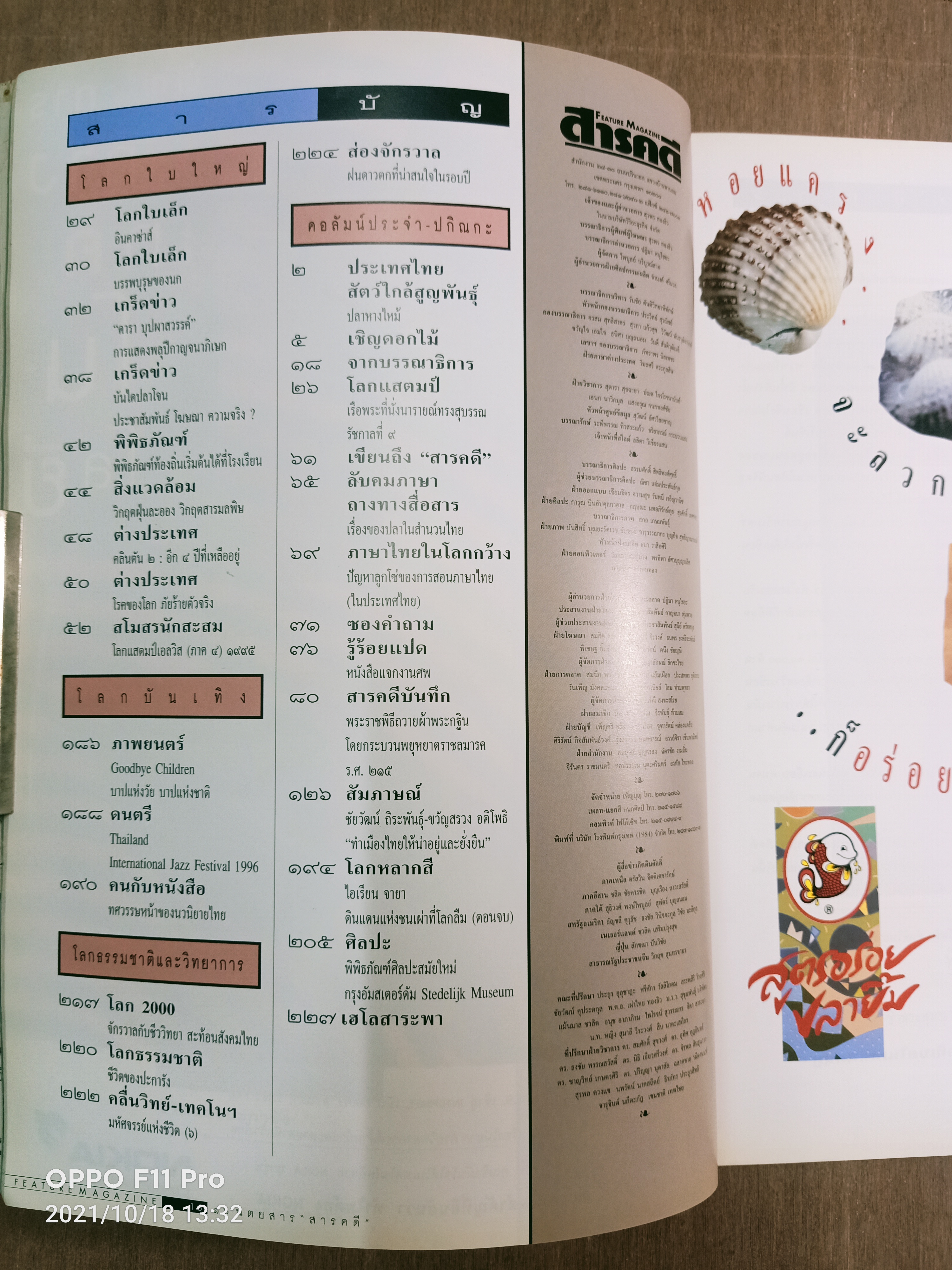 สารคดี ๑๔๒ นบพระภูมิบาล รัชกาลที่๙ / สารคดี