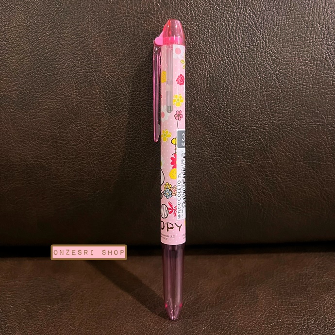 ปลอกปากกา Pilot Hi-Tec-C Coleto ใส่หมึกได้ 3 ไส้ แบบ Snoopy (Limited จากญี่ปุ่น) มี 4 แบบให้เลือก